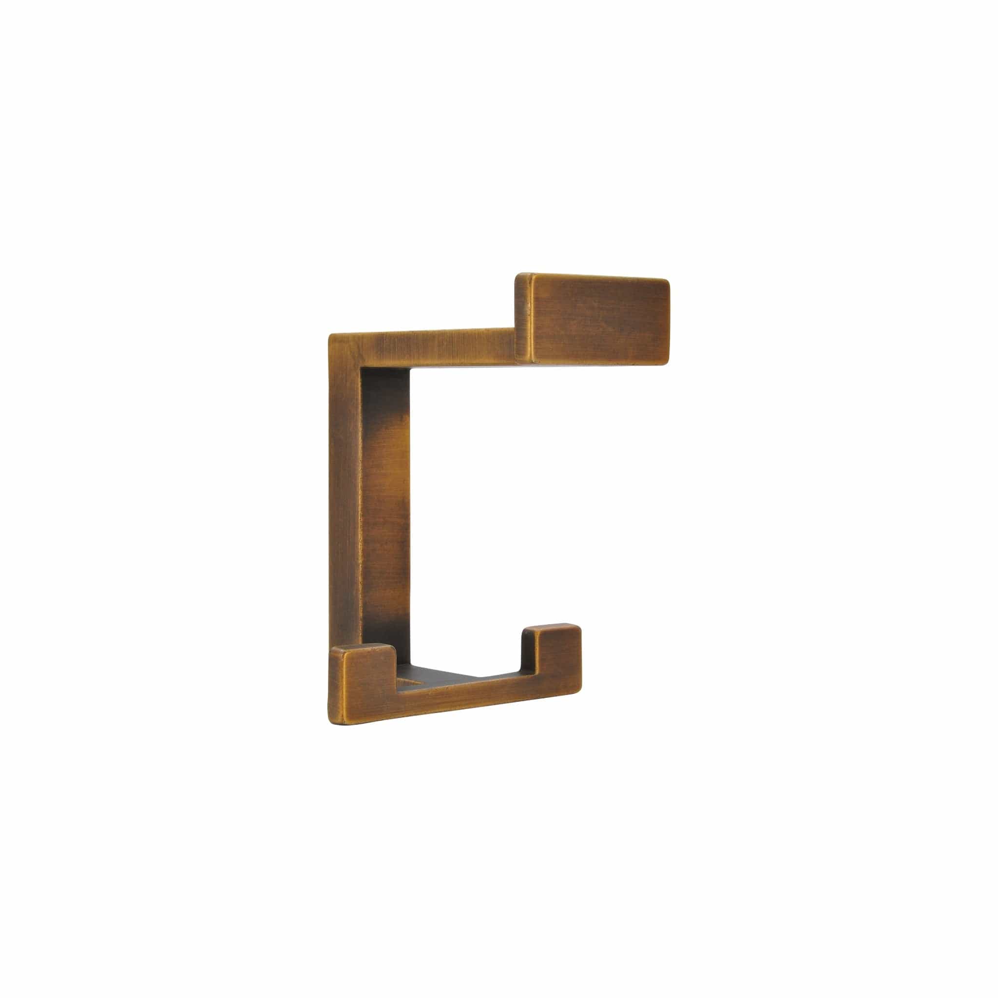 Tripple | Knage i Antik Messing L 70 mm x B 92 mm SIRO FINICC