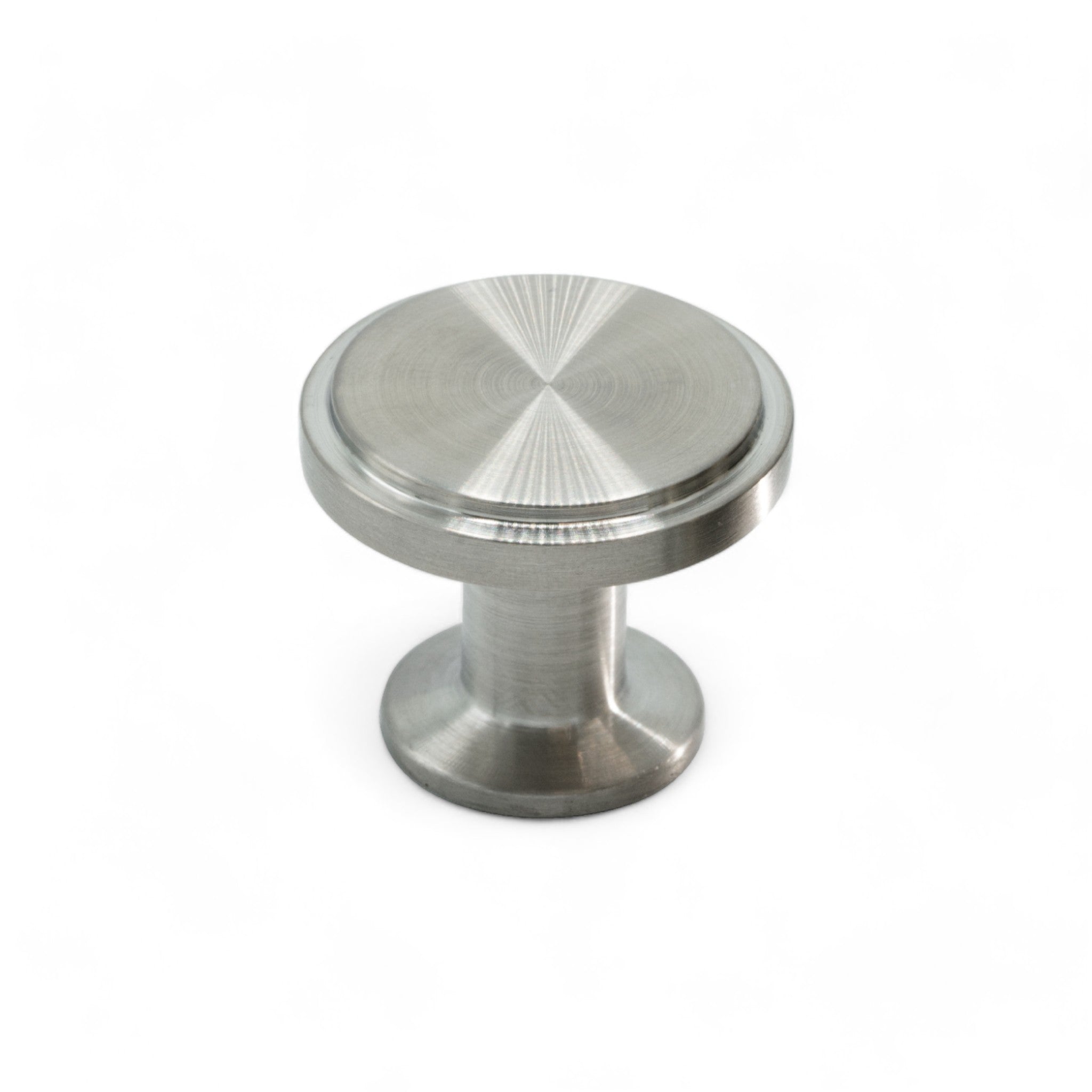 Uno | Knop i Rustfrit Stål Finish Ø 30 mm x D 25 mm Beslag Design 343313-11 FINICC