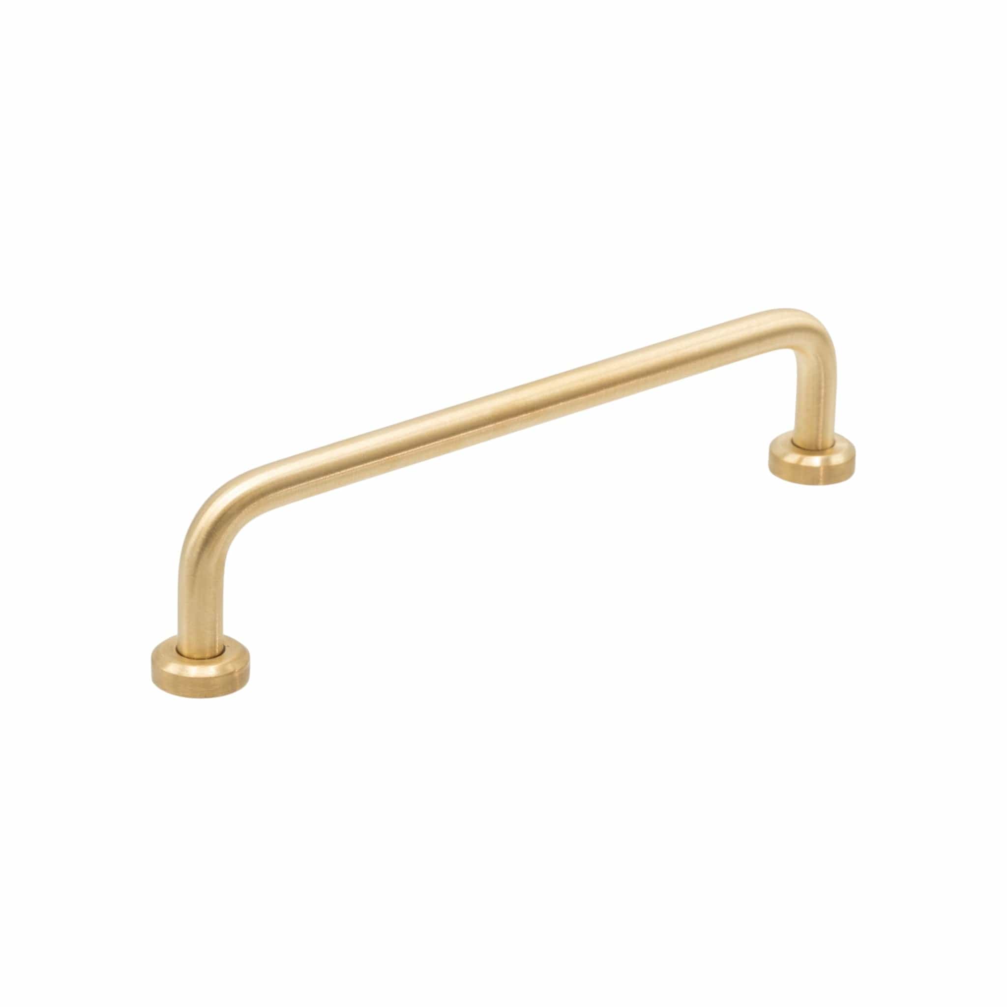 Viva | Greb i Børstet Messing uden Lak L 143 mm (C/C 128 mm) Beslag Design 304378-11 FINICC