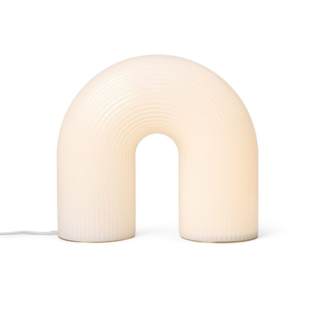 Vuelta Floor Lamp - White ferm LIVING FL-1104267278 FINICC