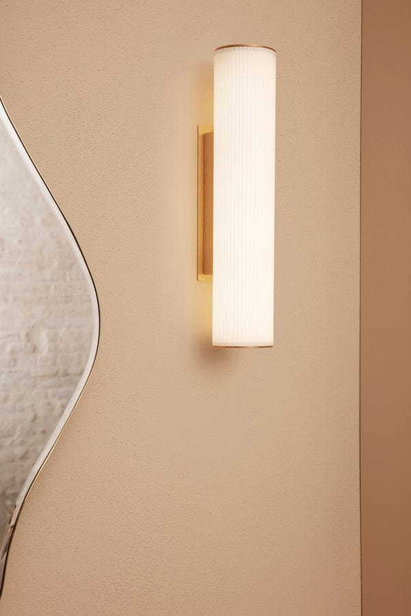 Vuelta Wall Lamp 40-White/Brass ferm LIVING FL-1104263776 FINICC