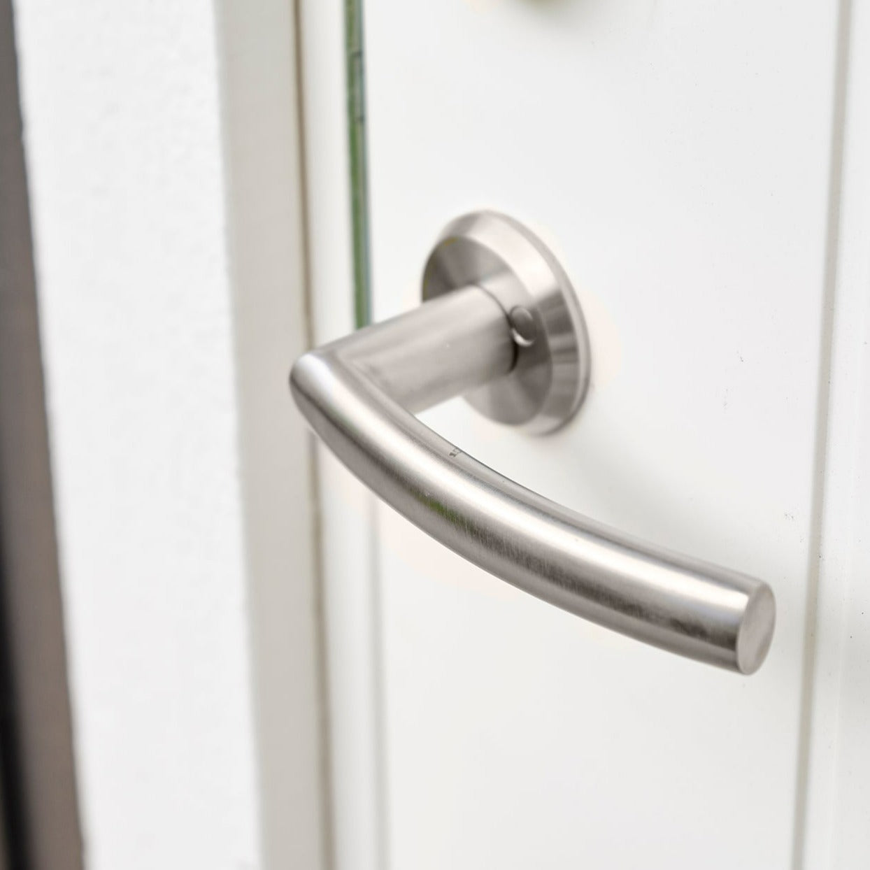Atlanta | Dørhåndtag i Rustfrit Stål inkl nøgleskilte L 120 mm (C/C 30 mm) Habo HB-17717 FINICC