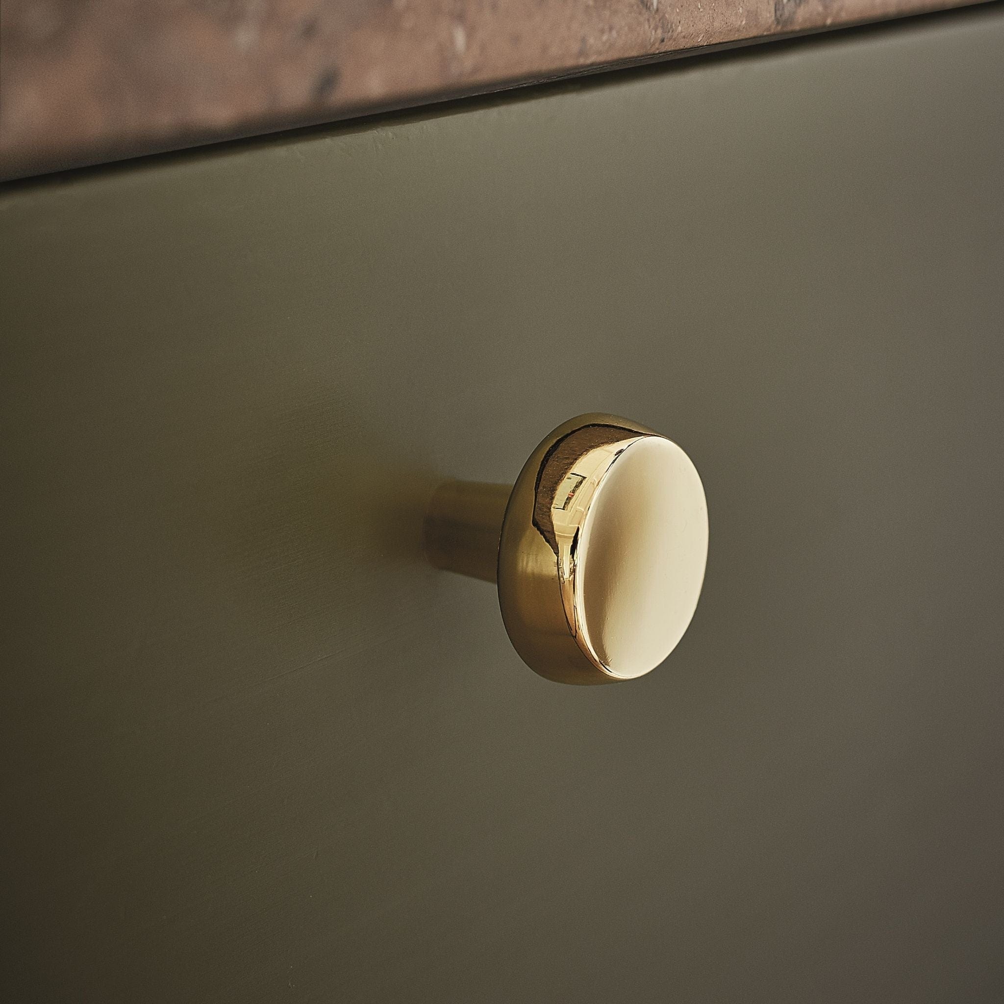 Autumn | Knop i Poleret Messing Ø 28 mm Furnipart FINICC