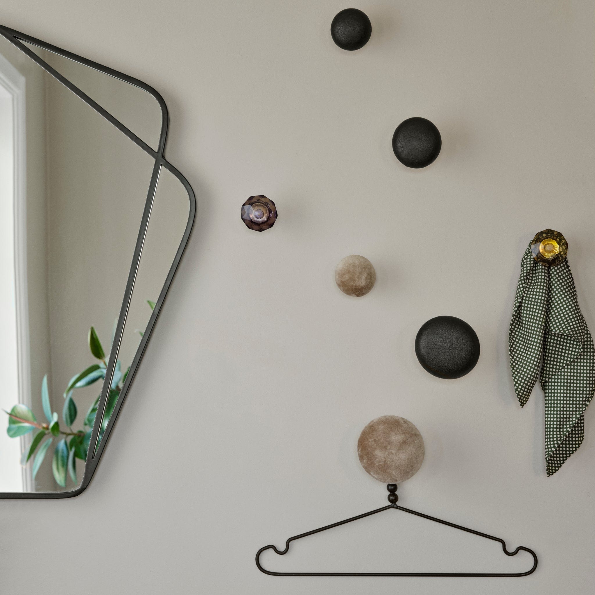 Babette Glass | Knage i Glas / Cedar Ø 60 mm x D 50 mm Cozy Living FINICC
