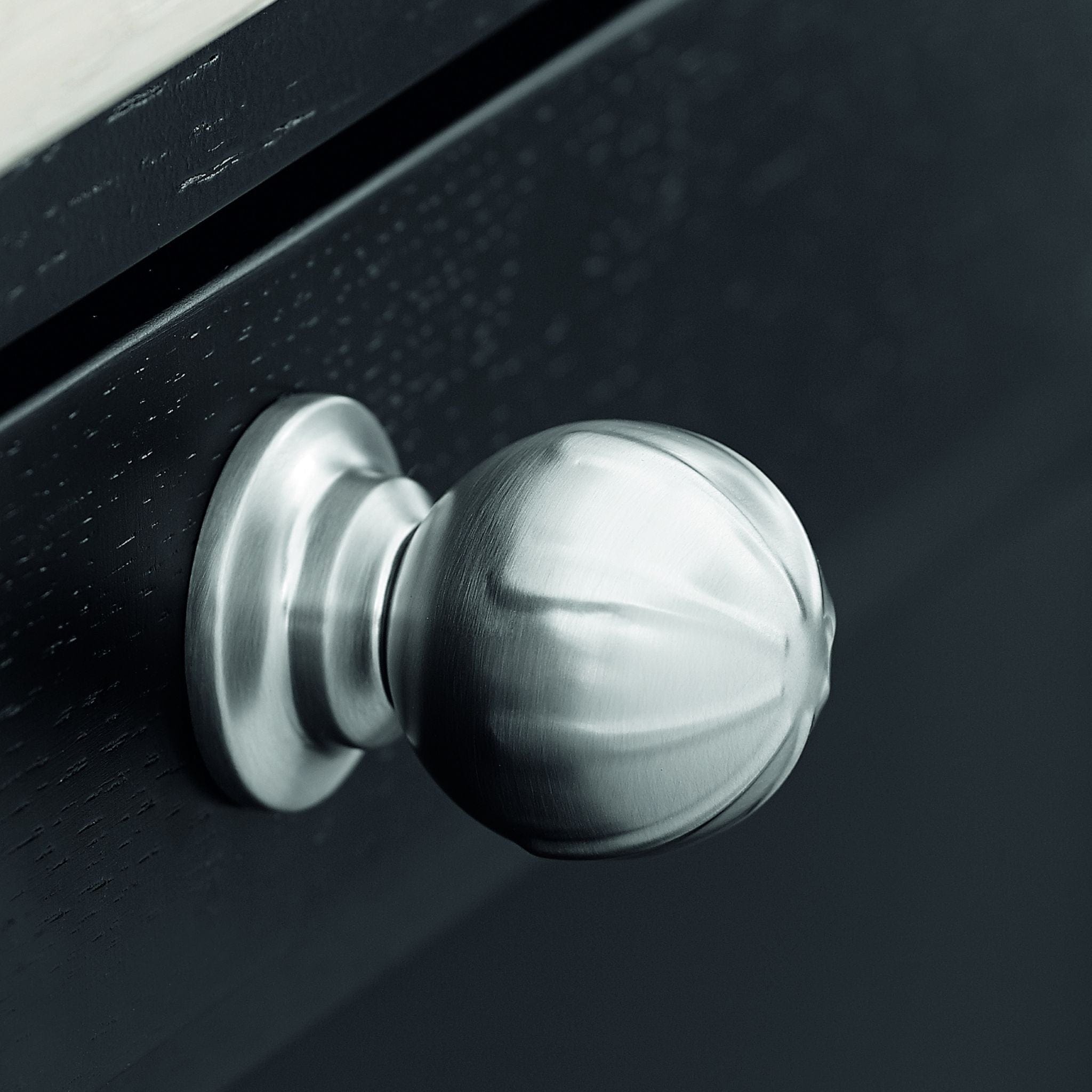Banister | Knop i Rustfrit Stål Finish Ø 33,2 mm Furnipart FINICC