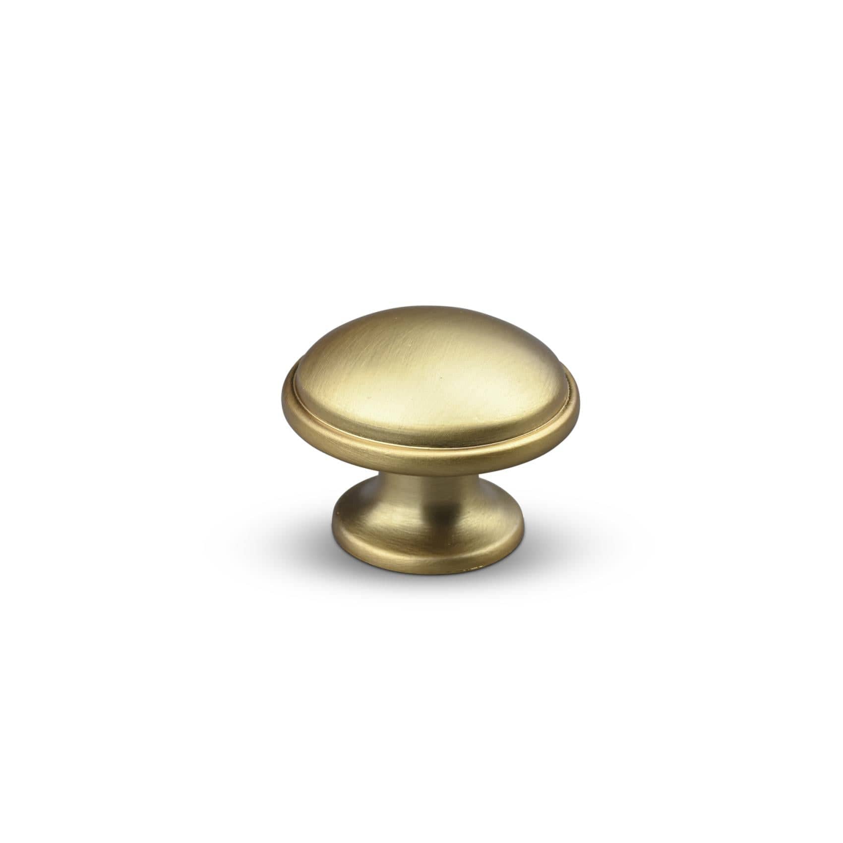 Cervia | Knop i Mat Messing Ø 34 mm x D 26 mm Theofils FINICC