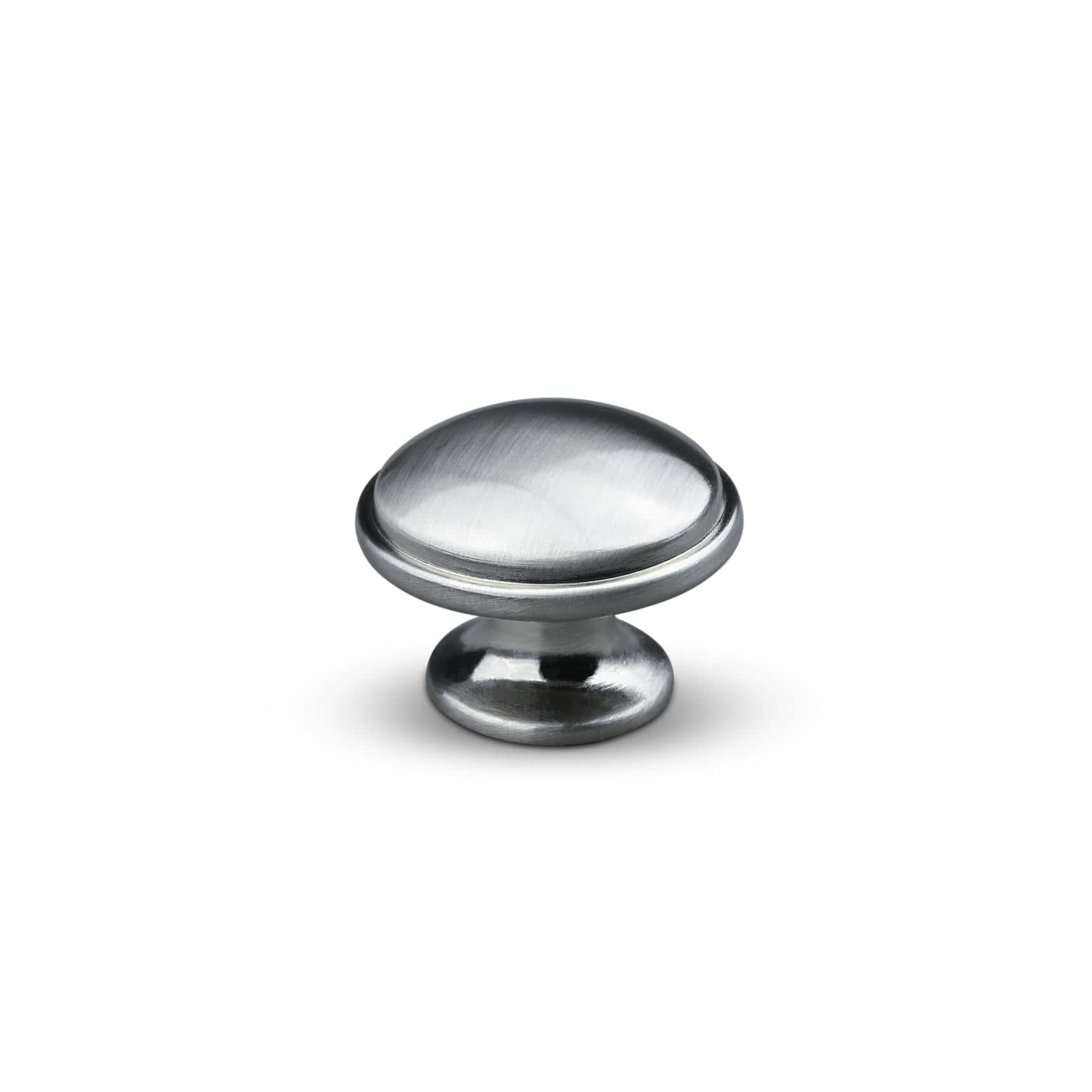 Cervia | Knop i Mat Rustfrit Stål Ø 34 mm x D 26 mm Theofils FINICC