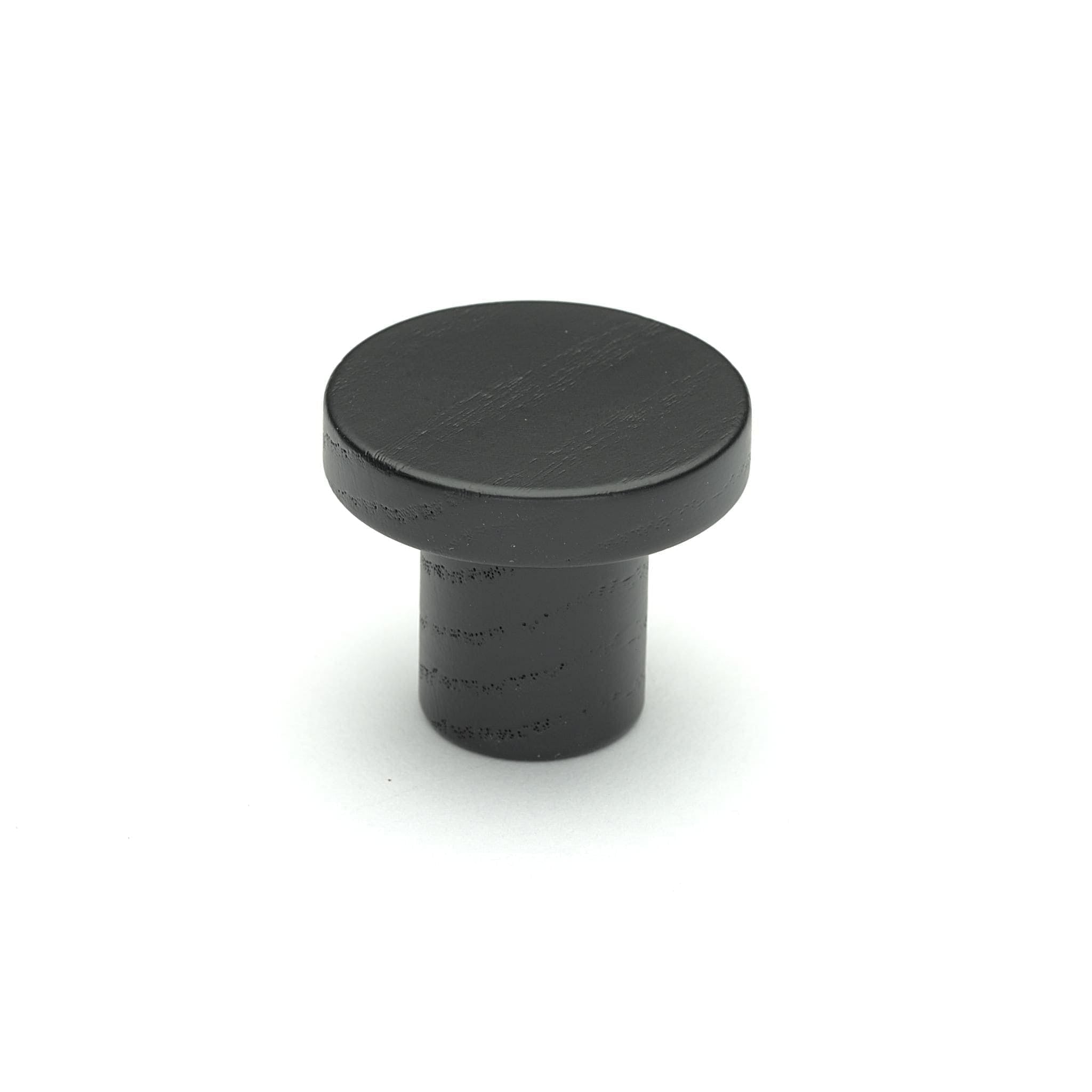Circum | Knage i Sortbejdset Træ Ø 48 mm x D 40,5 mm Vonsild VS-106720048-994-KN FINICC