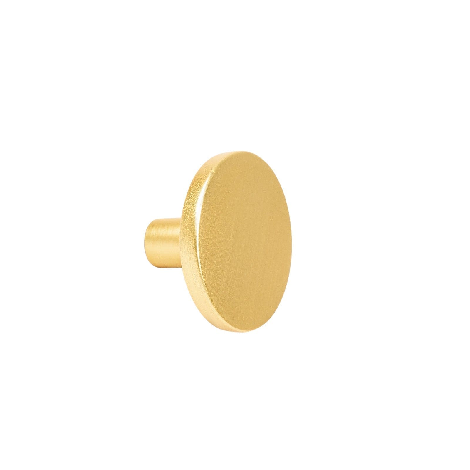 Como Big | Knop i Børstet Messing/Guld Finish Ø 41 mm x D 25 mm Viefe VF-0168041Z28 FINICC