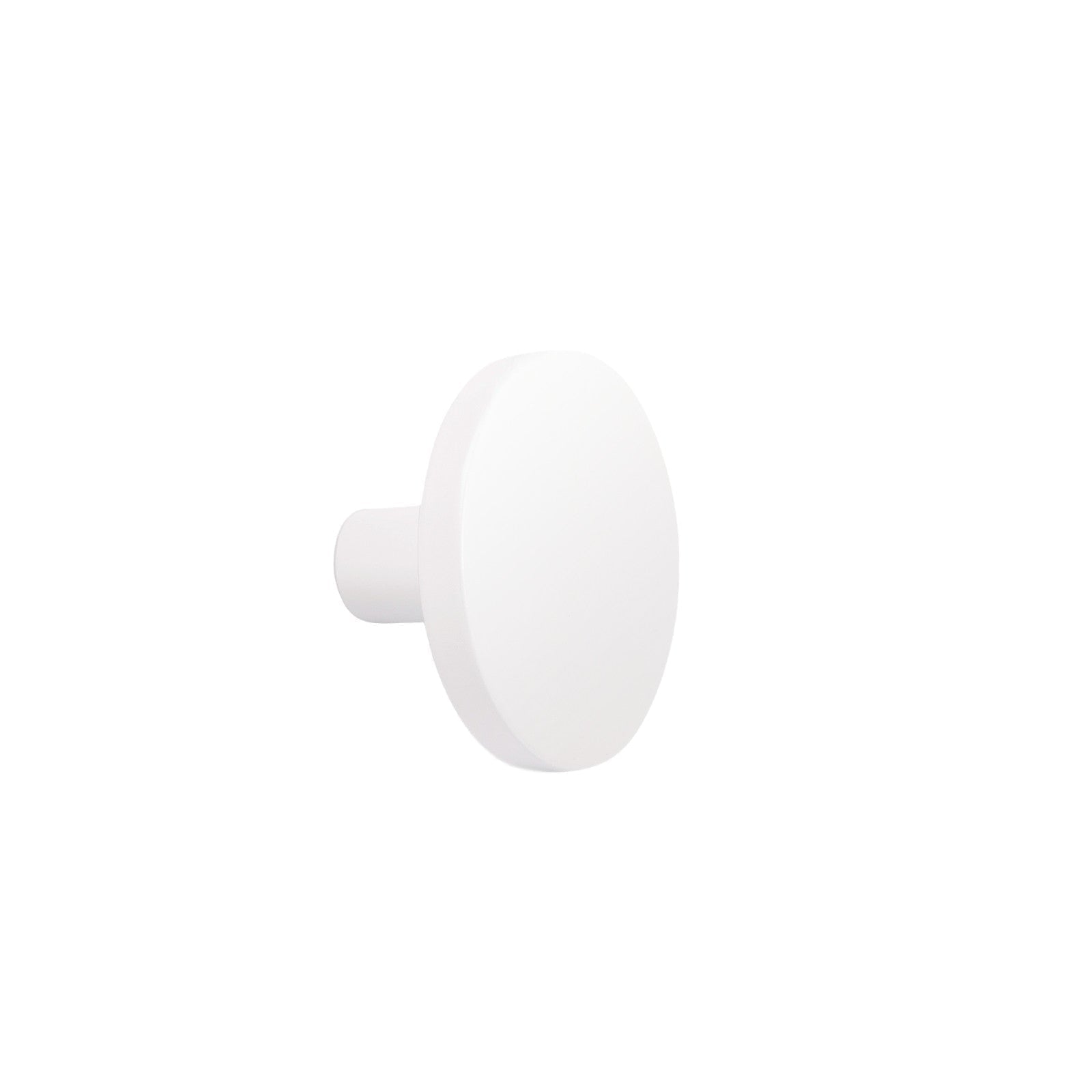 Como Big | Knop i Mat Hvid Ø 41 mm x D 25 mm Viefe FINICC