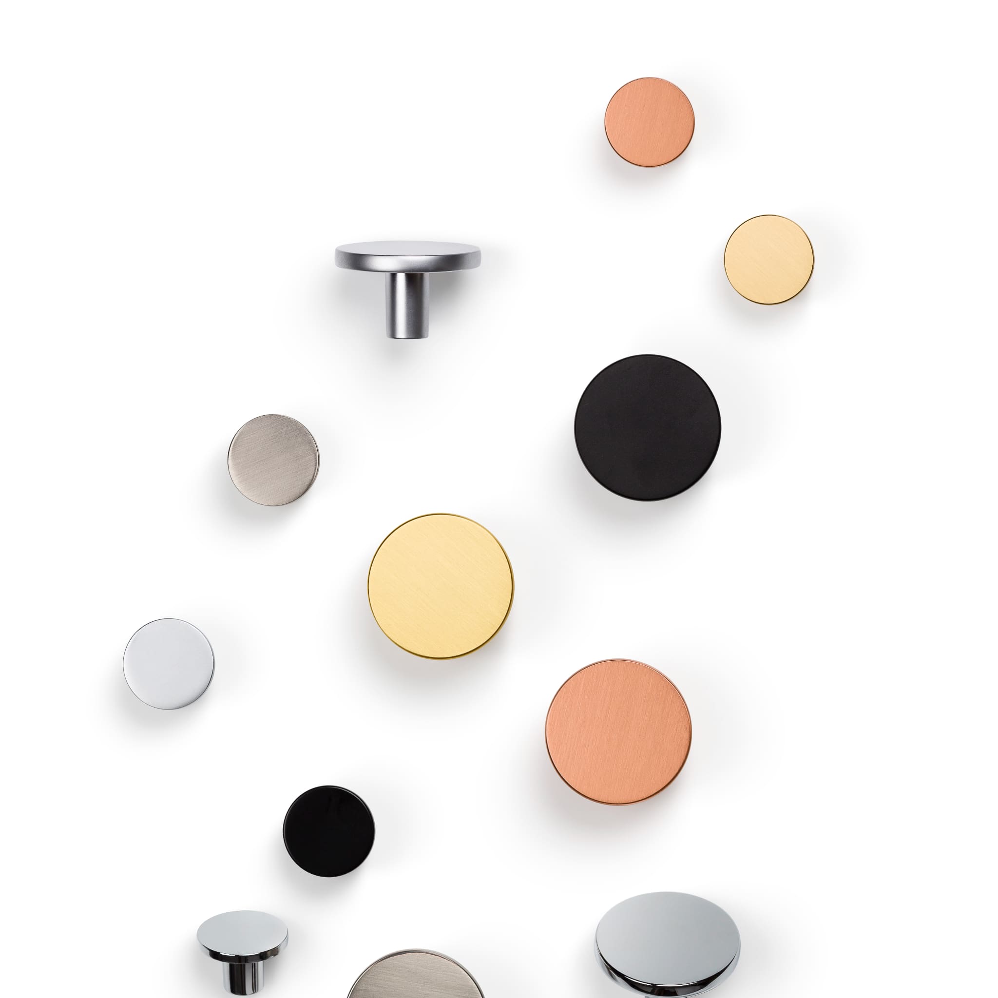 Como Big | Knop i Poleret Krom Ø 41 mm x D 25 mm Viefe VF-0168041Z01 FINICC