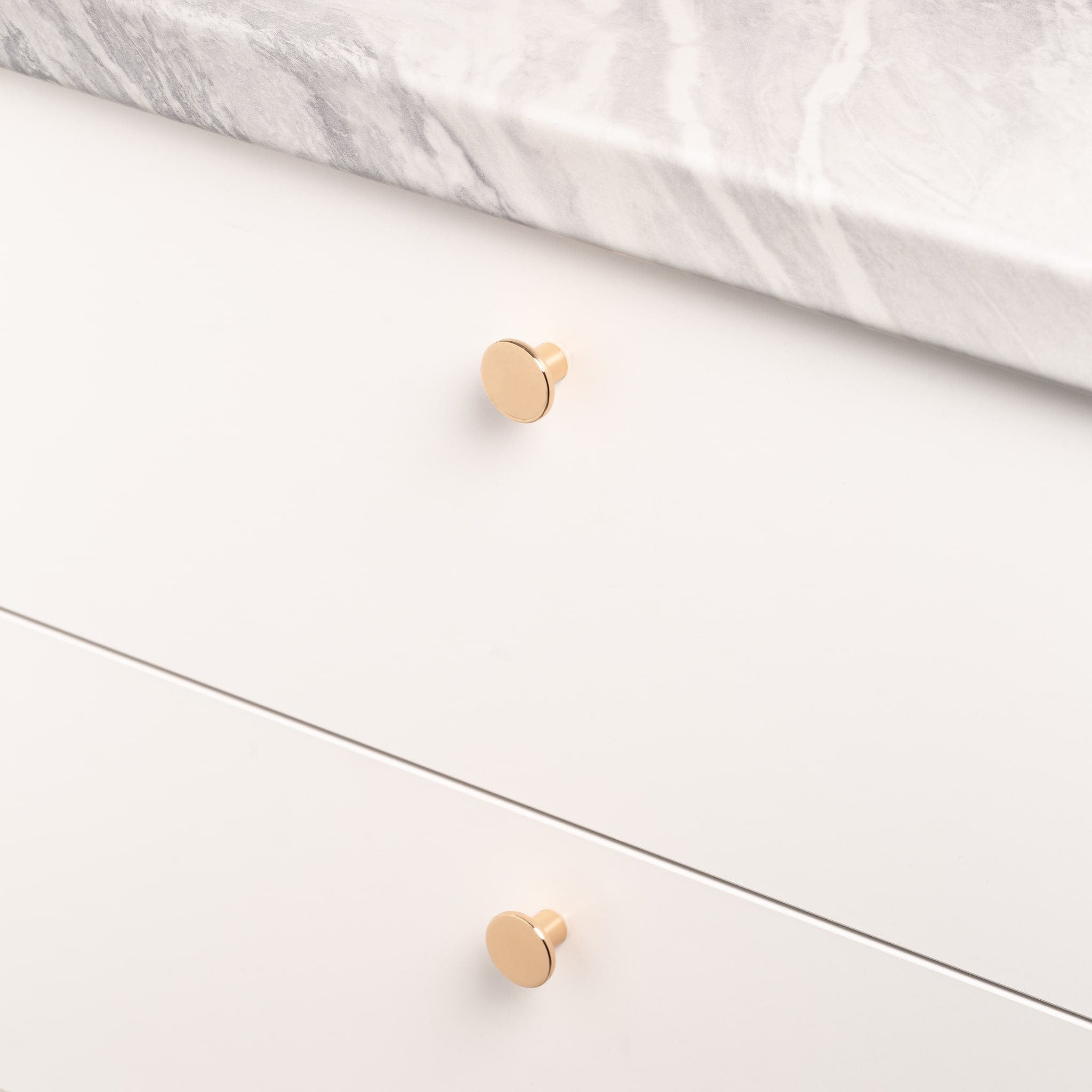 Como Big | Knop i Poleret Messing Ø 41 mm x D 25 mm Viefe FINICC