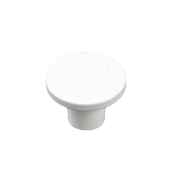 Como | Knop i Mat Hvid Ø 26 mm x D 18 mm Viefe FINICC