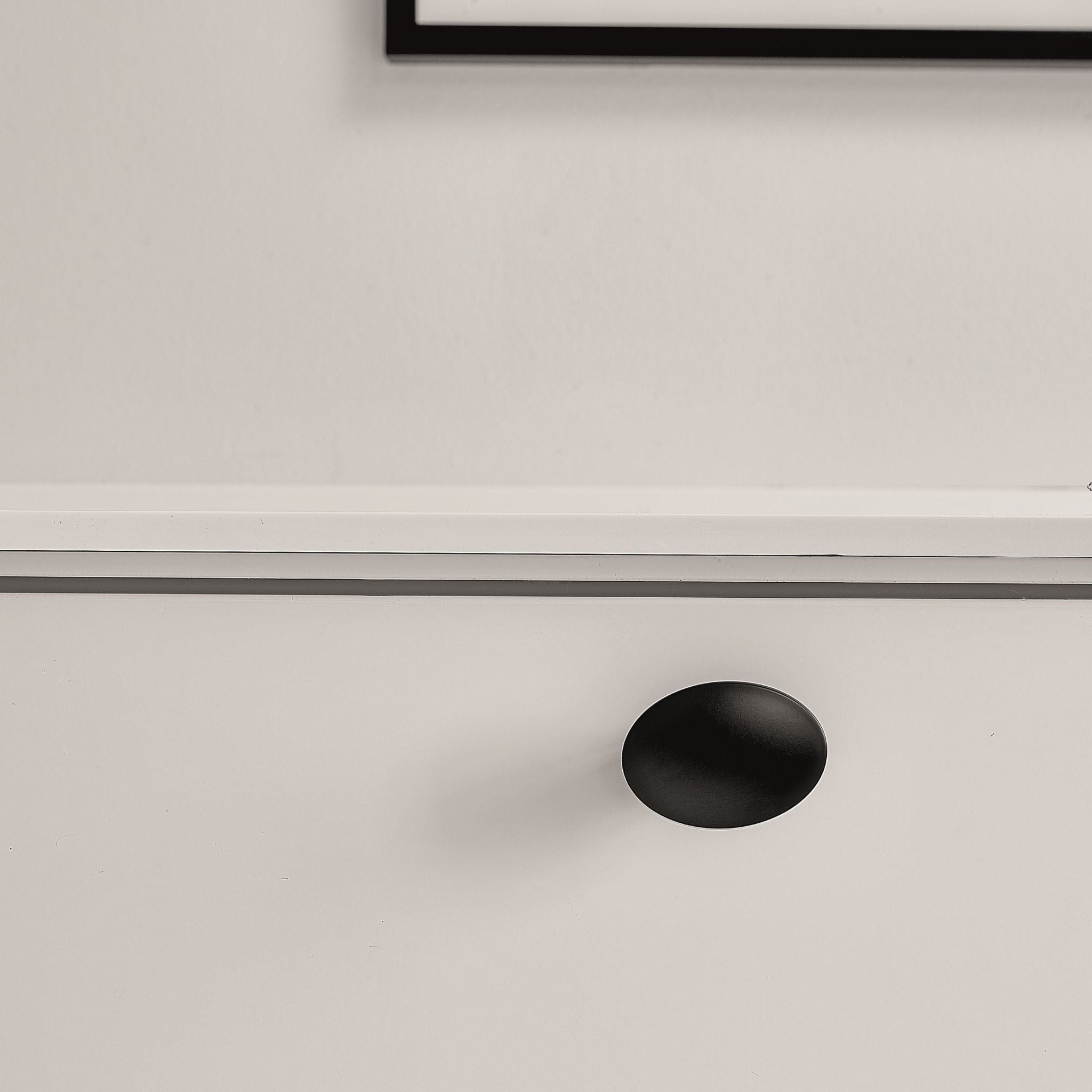 Dome | Knop i Mat Sort Ø 49,8 mm Furnipart FP-546960050-99 FINICC