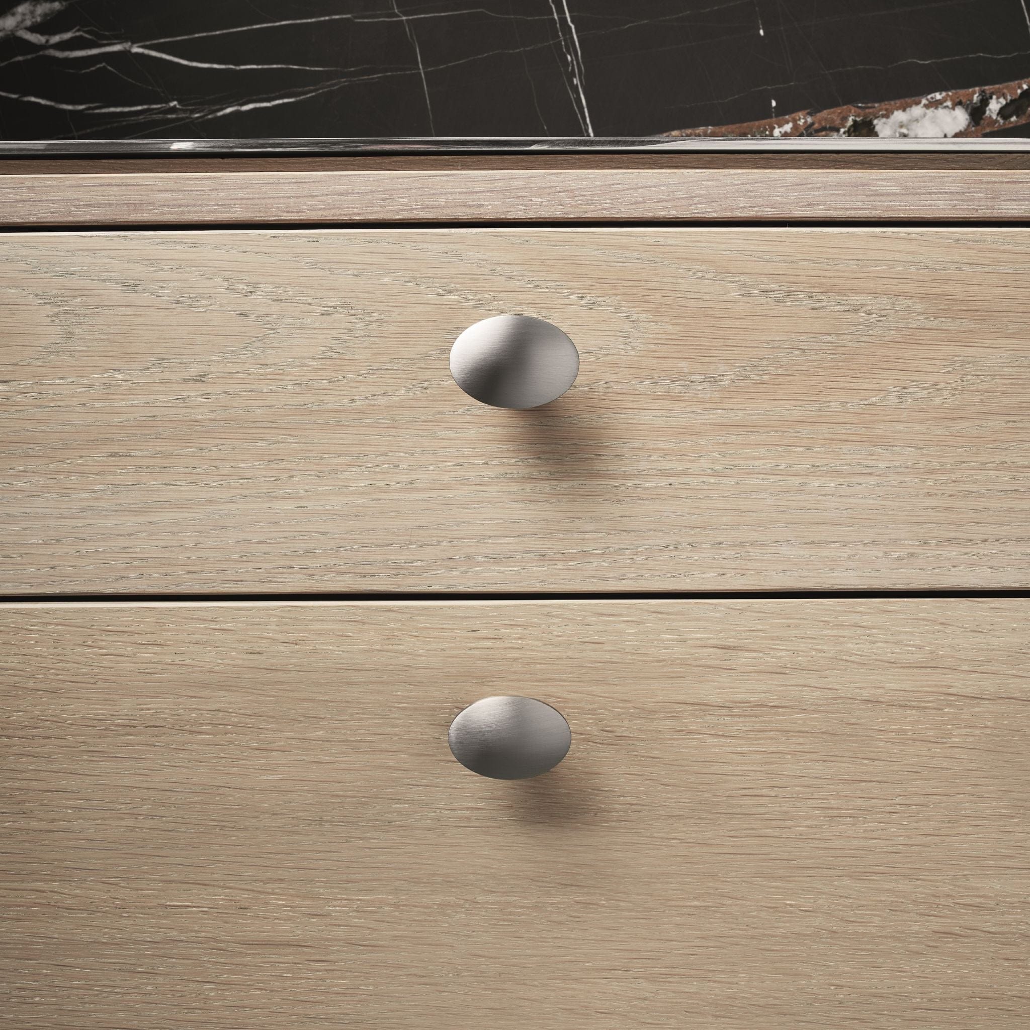 Dome | Knop i Rustfrit Stål Finish Ø 49,8 mm Furnipart FINICC