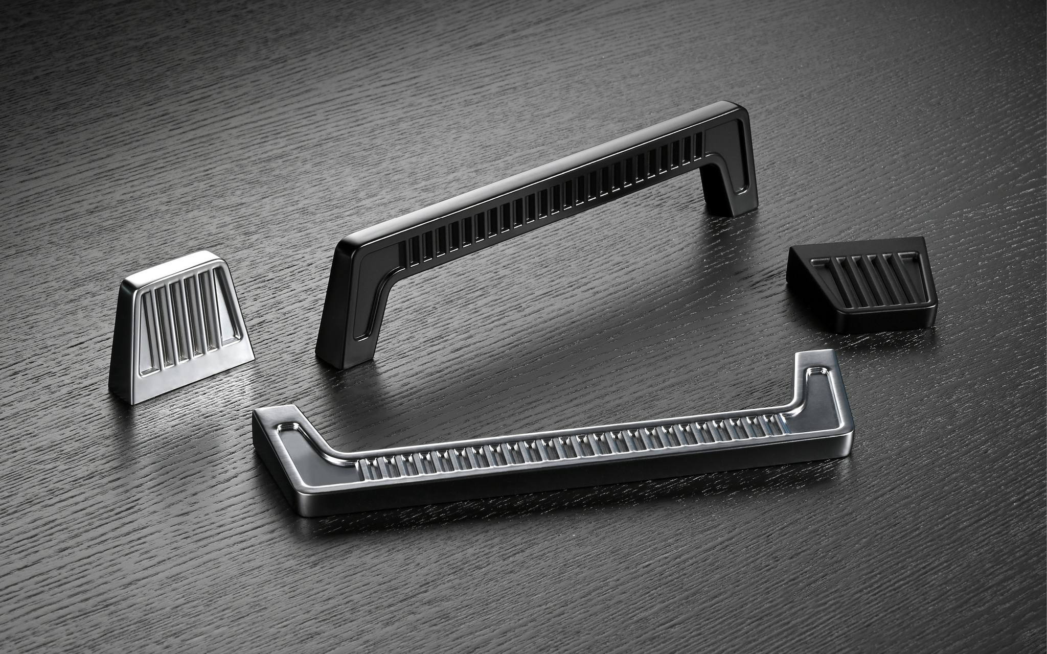 Ferrara | Knop i Blank Krom L 45 mm x D 35 mm Theofils FINICC