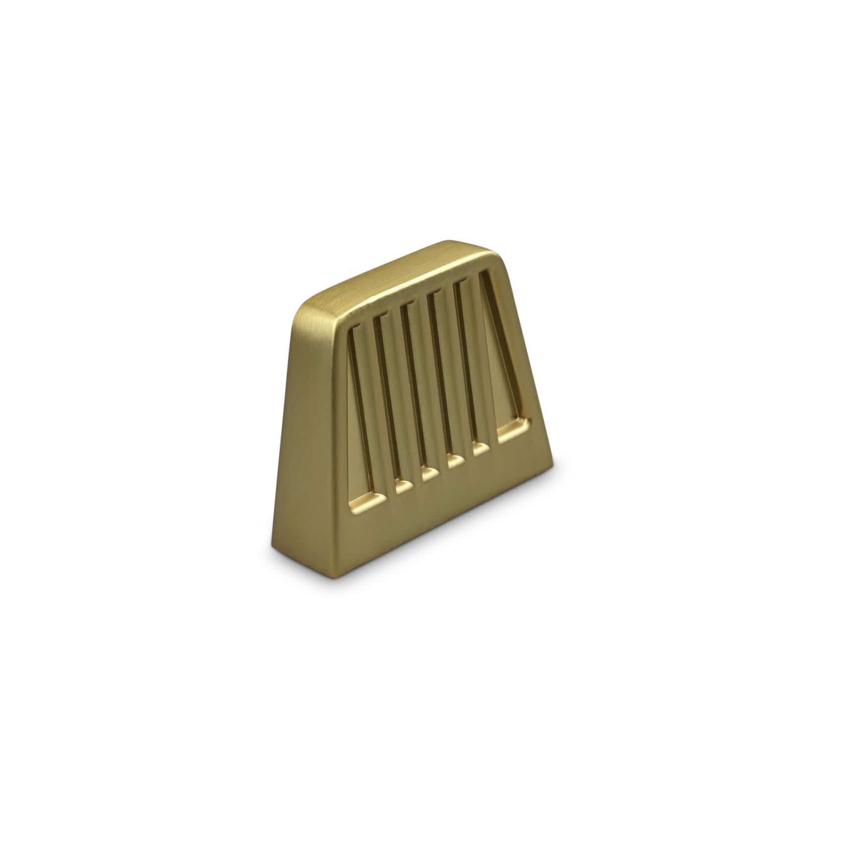 Ferrara | Knop i Mat Messing L 45 mm x D 35 mm Theofils FINICC