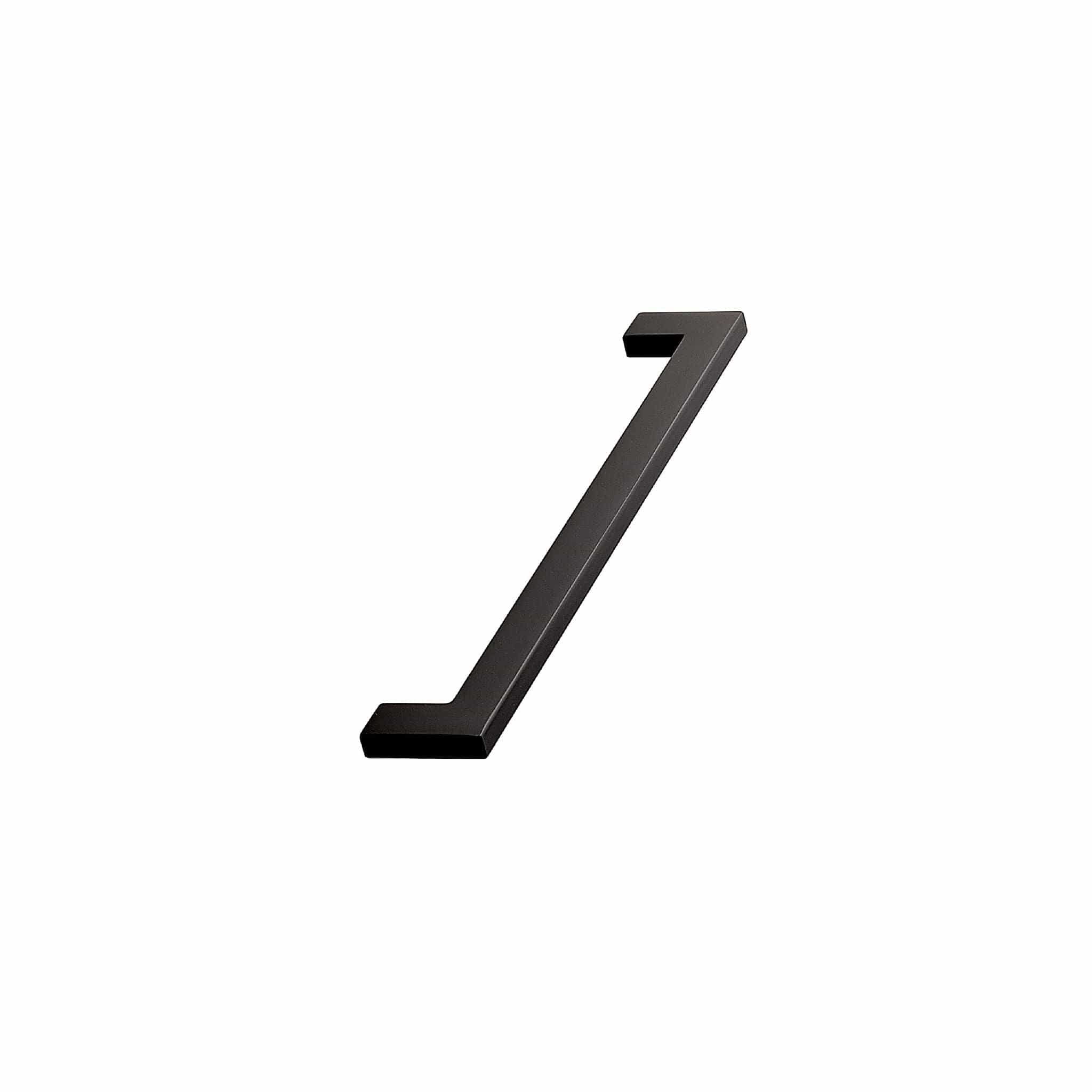 Flat | Greb i Mat Sort L 206 mm (C/C: 192 mm) Furnipart FP-512860192-99 FINICC