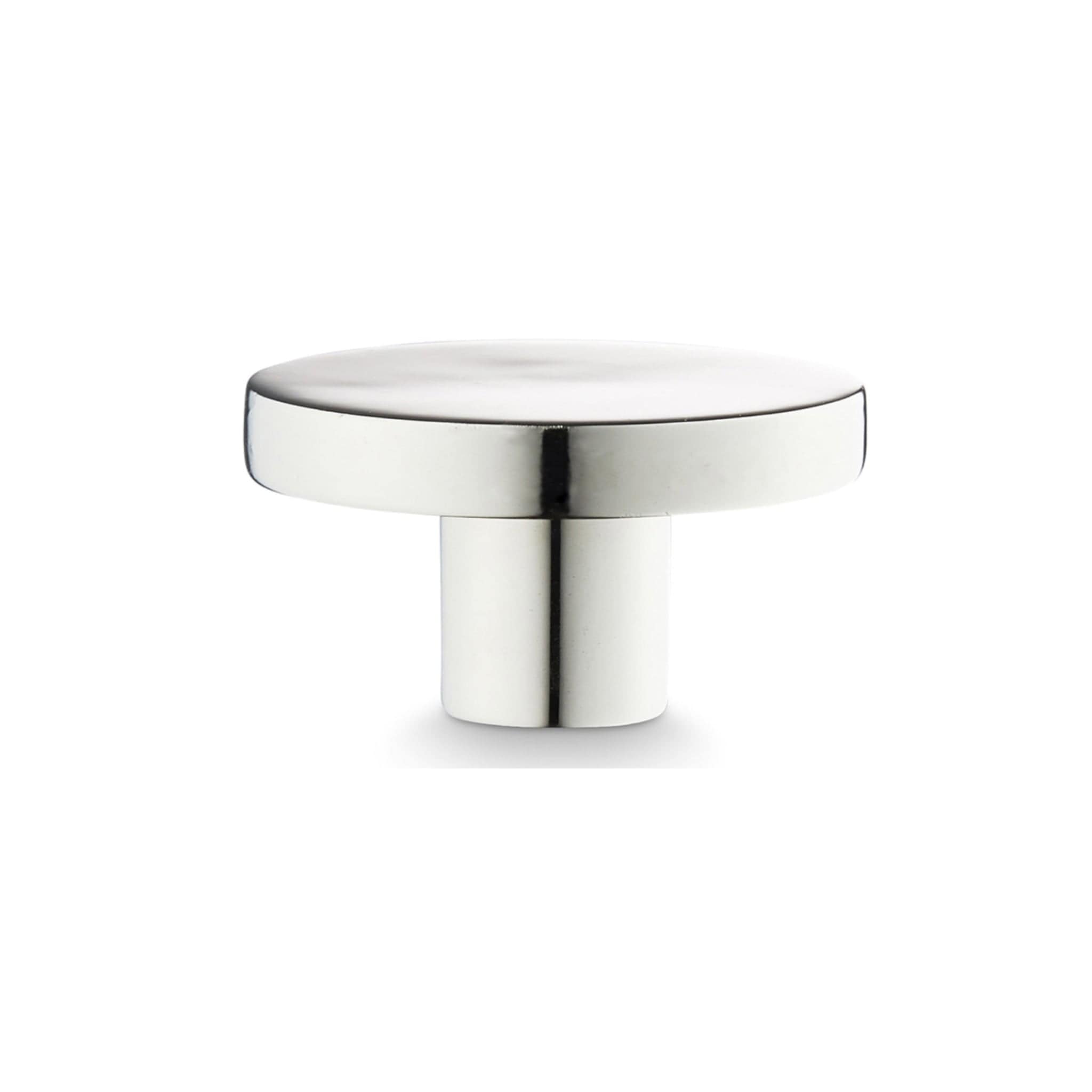 Flat | Knop/Knage i Blank Krom Ø 40 mm x D 25 mm H. Skjalm P. FINICC