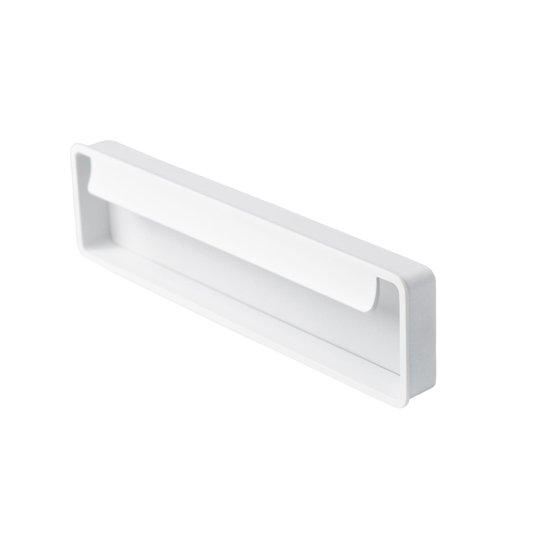 Fold | Indfræsningsgreb i Mat Hvid L 174 mm (C/C: 128 mm) Viefe FINICC