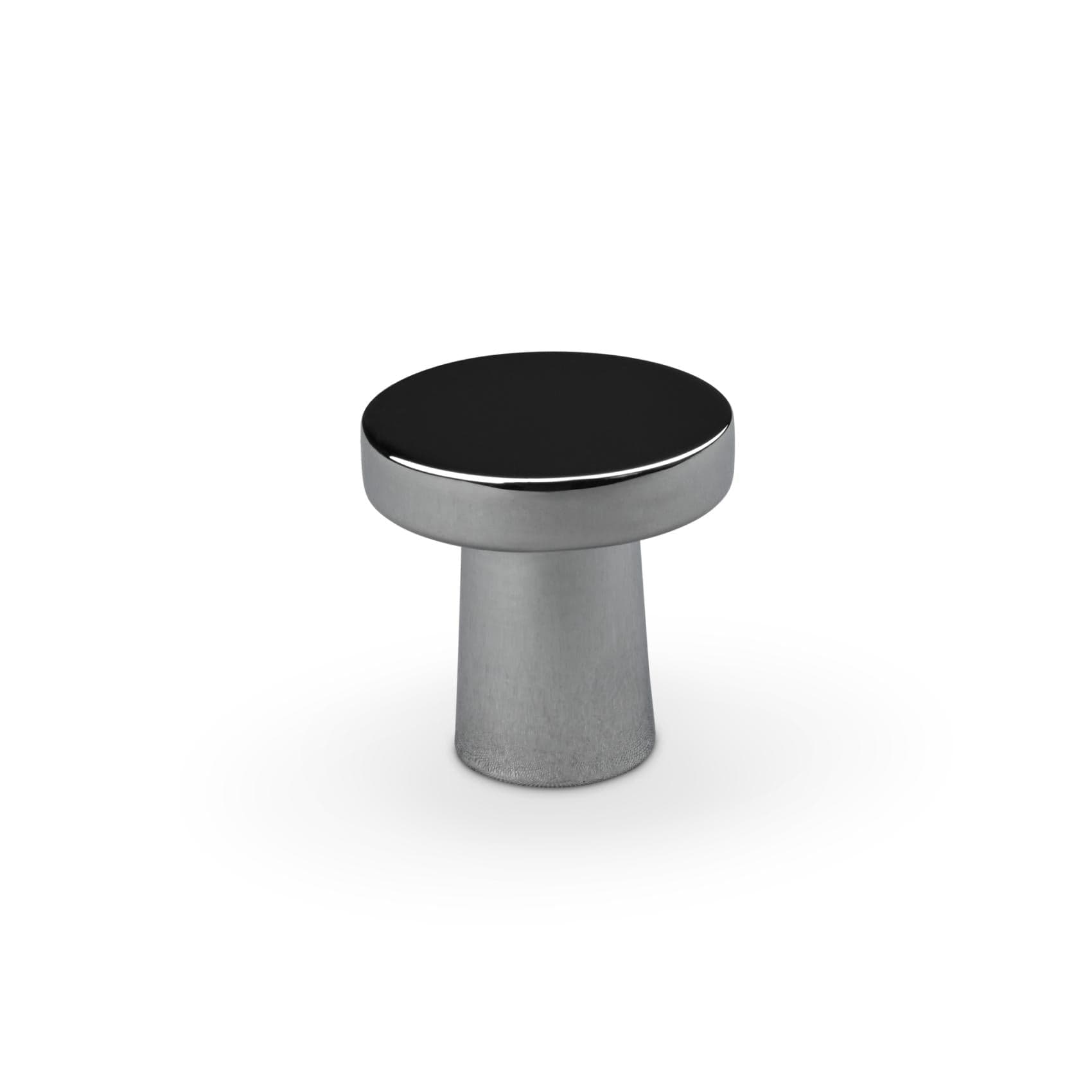 Garda | Knop i Blank Krom Ø 25 mm x D 25 mm Theofils FINICC