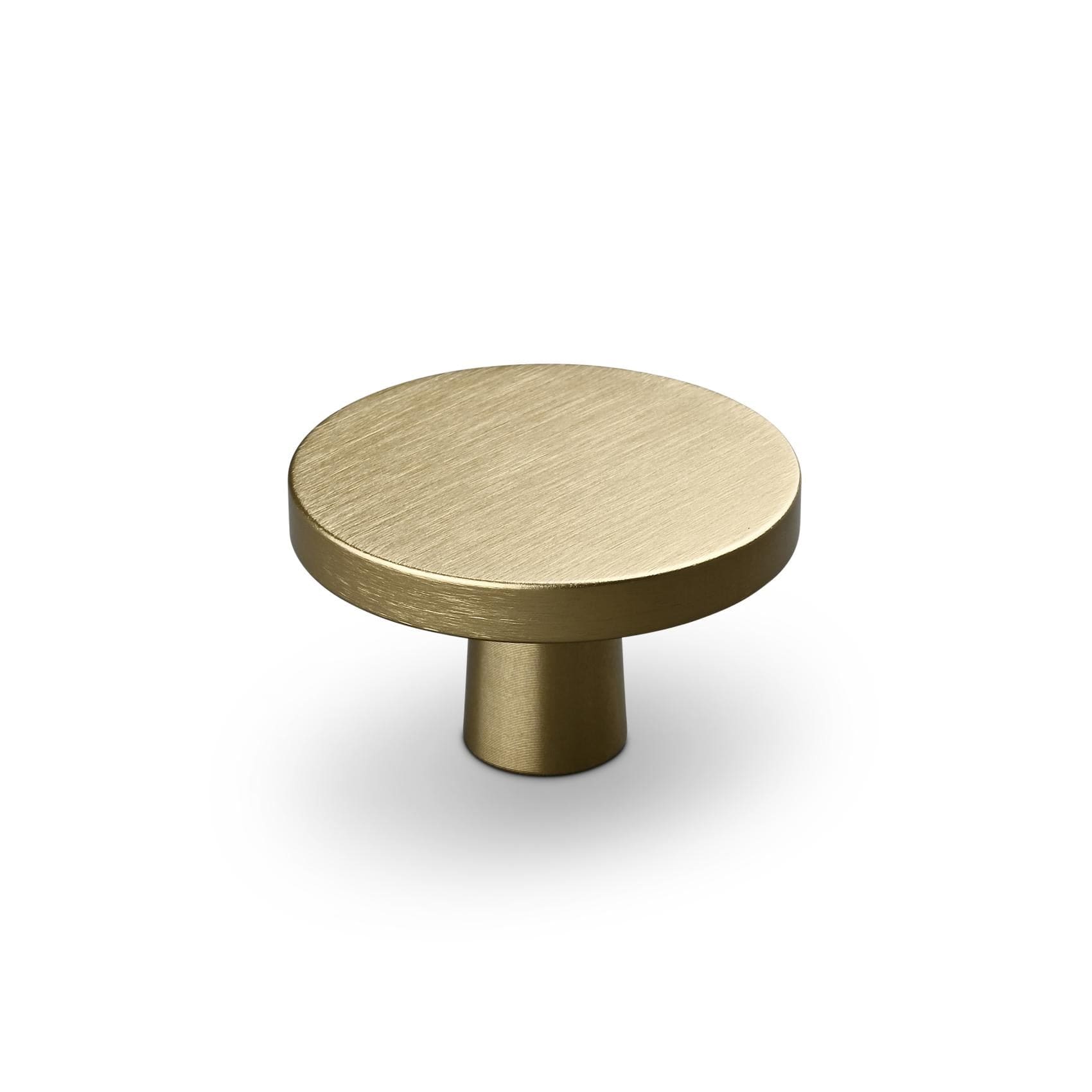 Garda | Knop i Mat Messing Ø 42 mm x D 25 mm Theofils FINICC