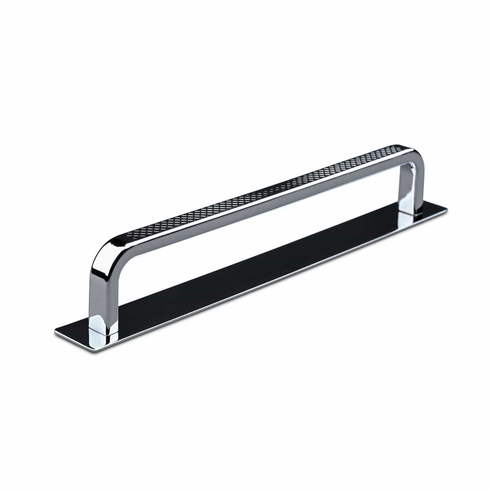 Gardone Cross | Greb i Blank Krom med bagplade L 166 mm (C/C 160 mm) Theofils FINICC