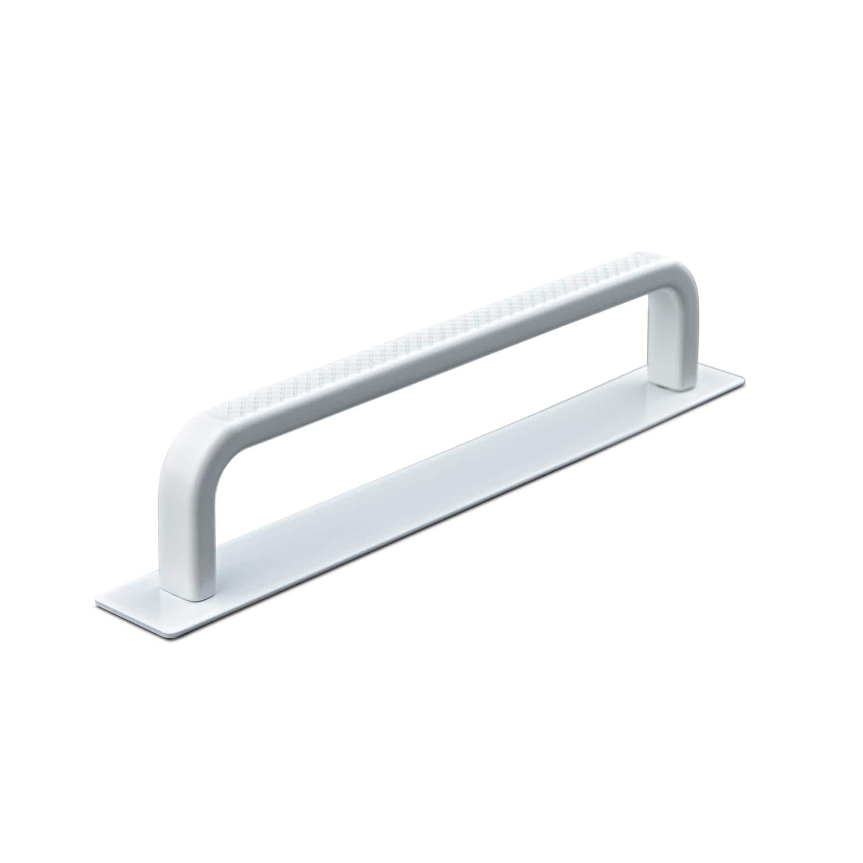 Gardone Cross | Greb i Mat Hvid med bagplade L 134 mm (C/C 128 mm) Theofils FINICC