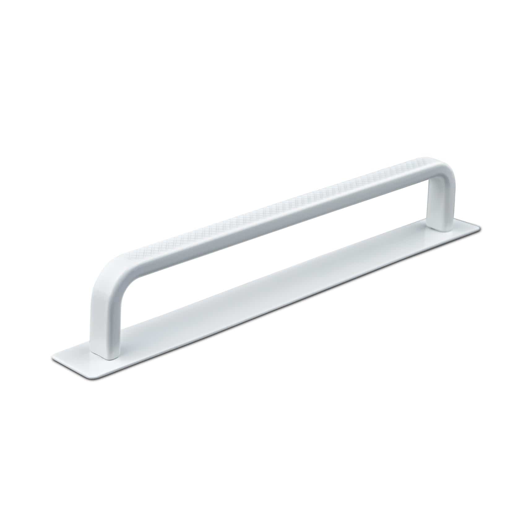 Gardone Cross | Greb i Mat Hvid med bagplade L 166 mm (C/C 160 mm) Theofils FINICC