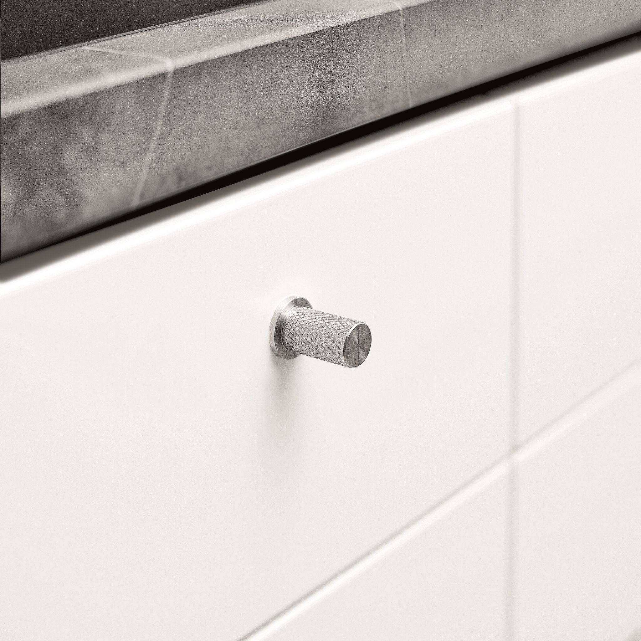 Harlequin | Knop i Rustfrit Stål Finish Furnipart FINICC