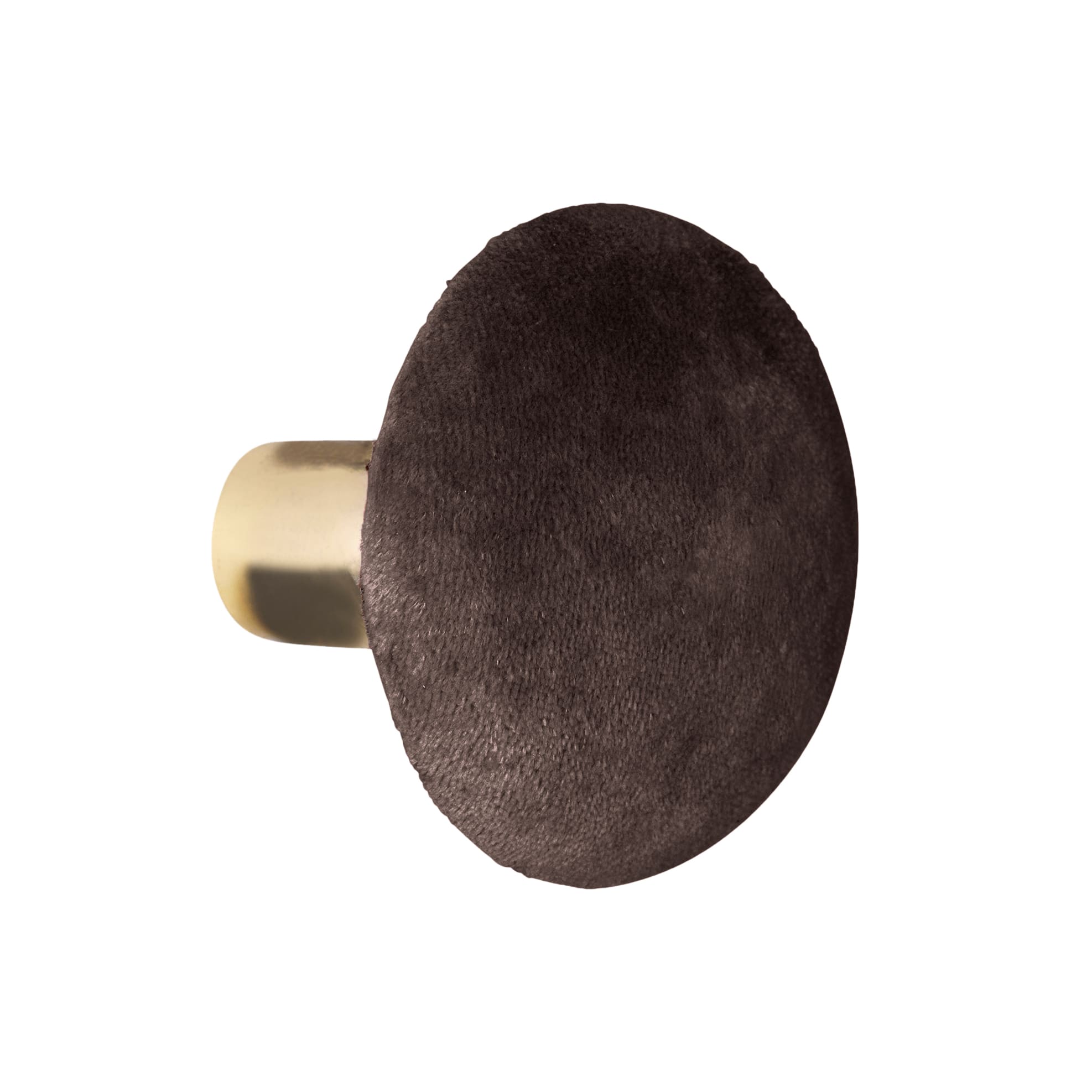 Helene Velvet | Knage i Velour / Chestnut M (Ø 80 mm x D 65 mm) Cozy Living FINICC