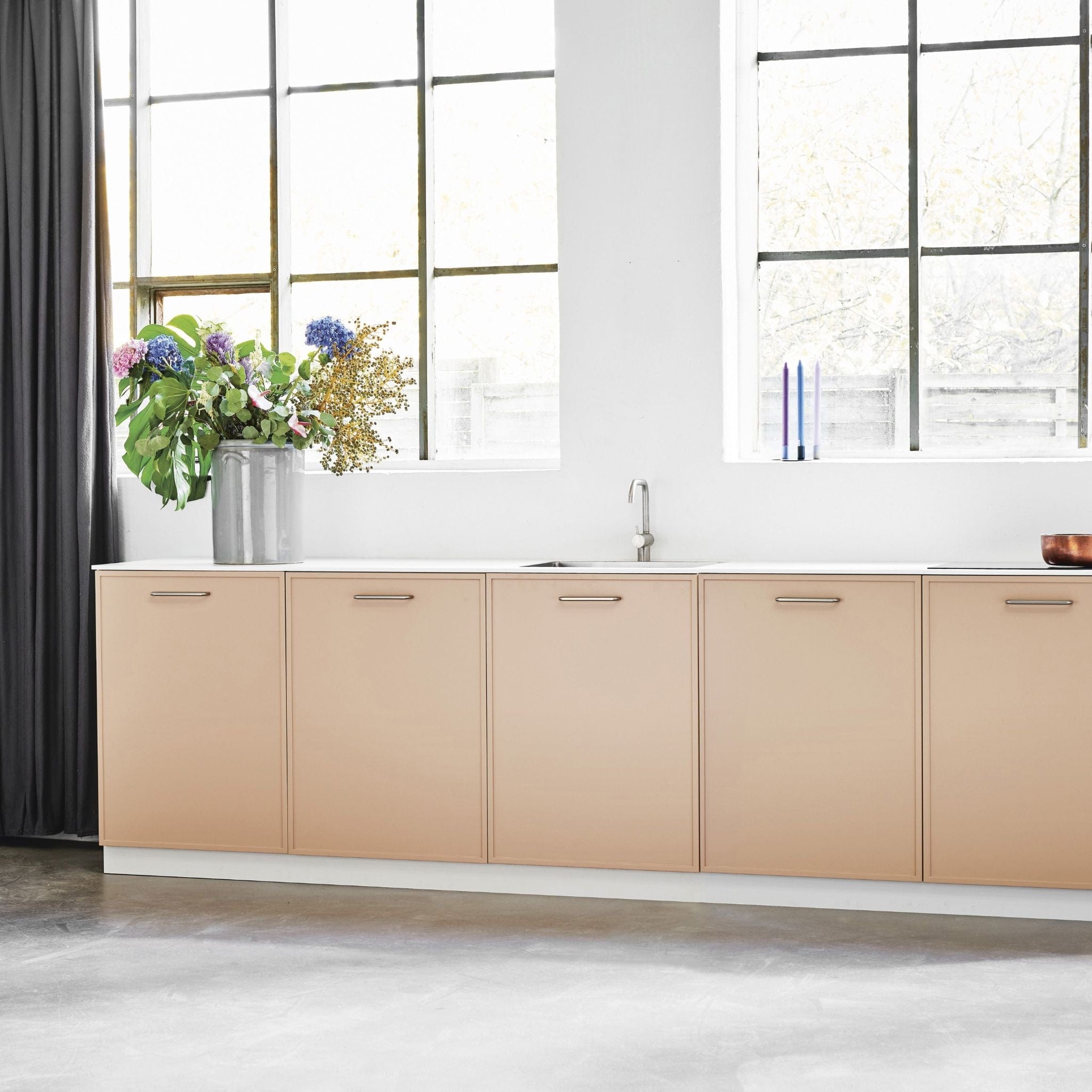 Hexa | Greb i Rustfrit Stål Finish L 169,8 mm (C/C: 160 mm) Furnipart FINICC