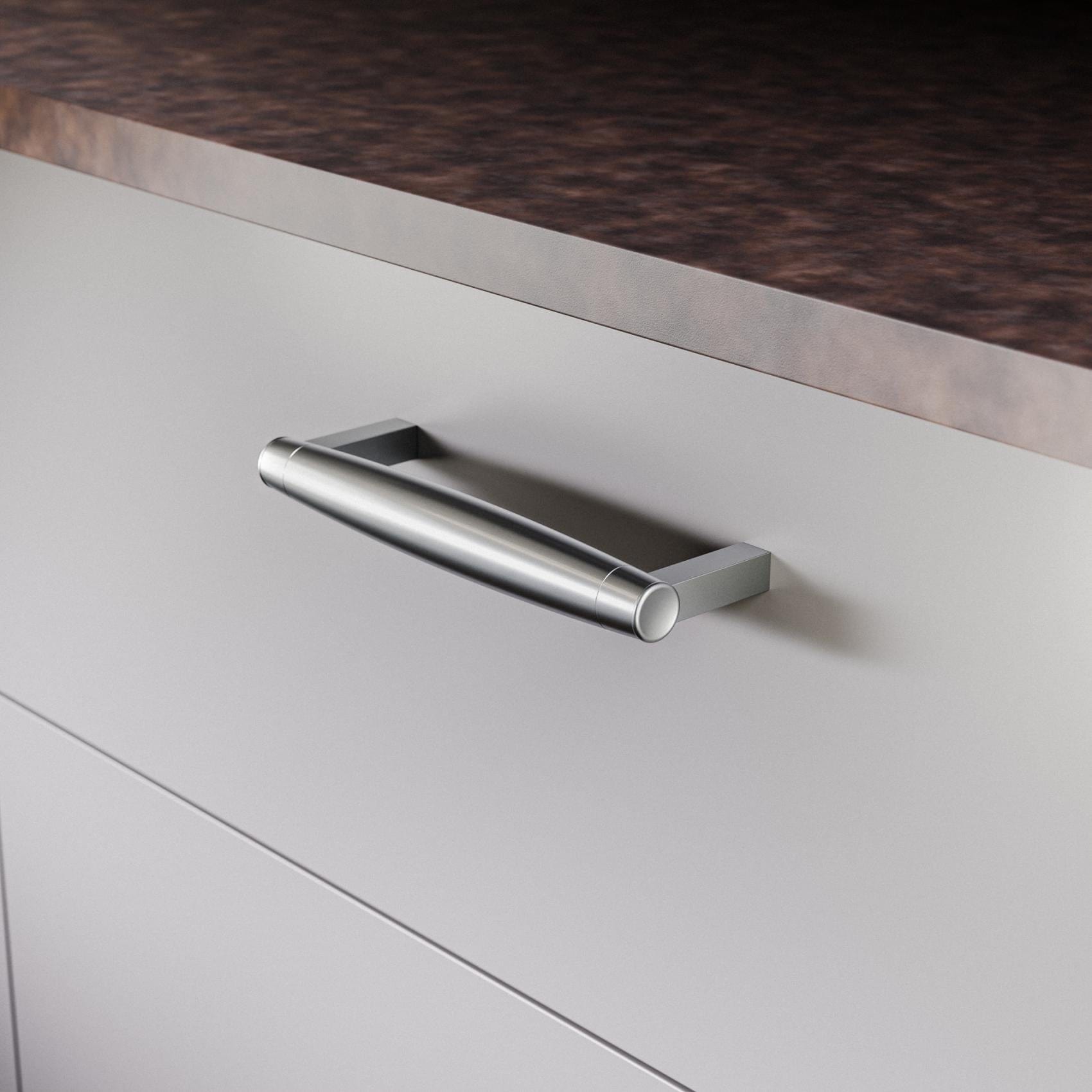 Hjo | Greb i Rustfrit Stål Finish L 141 mm (C/C 128 mm) Twentytwo FINICC