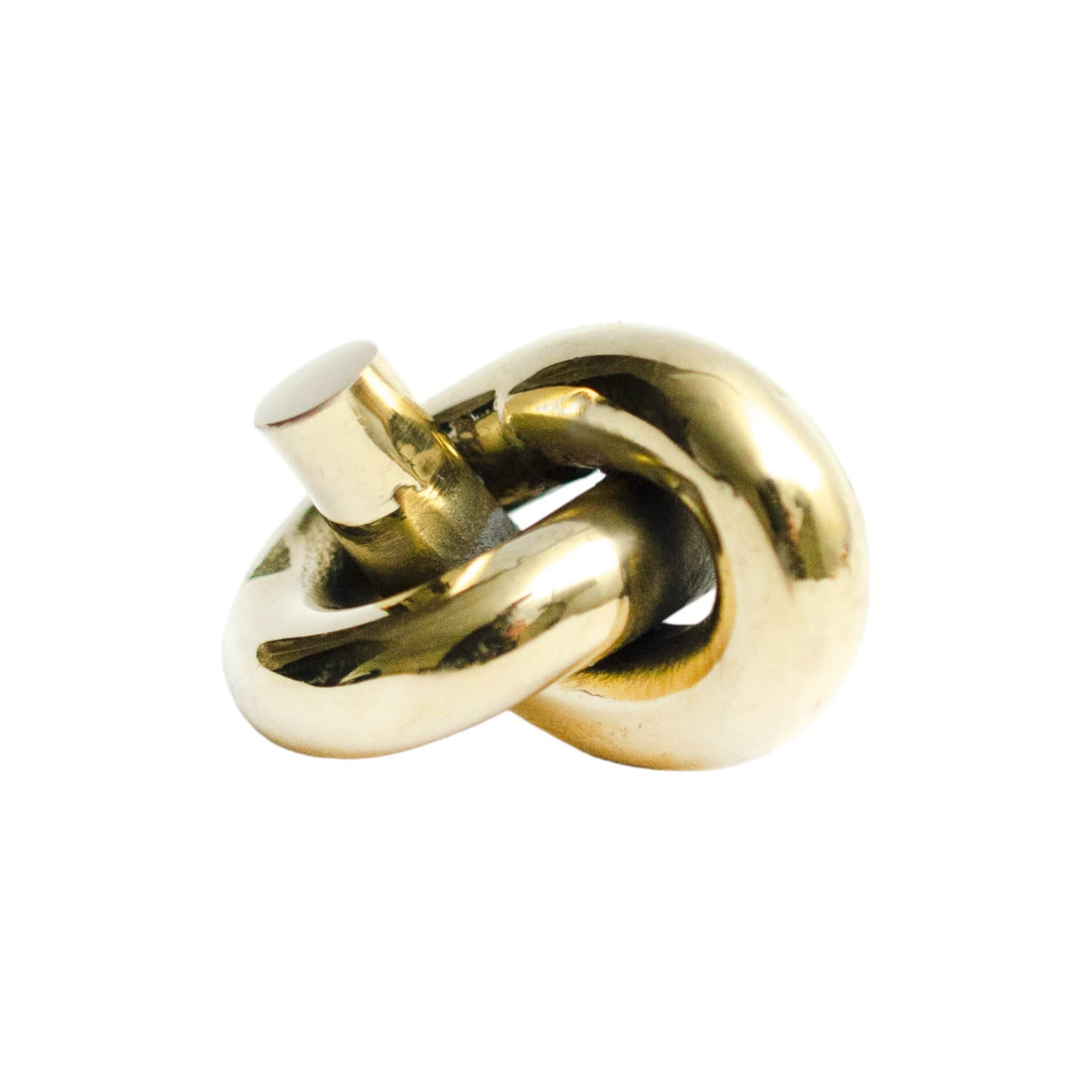 Knot | Knop/Knage i Poleret Messing uden Lak Ø 35 mm x D 35 mm BB Sweden FINICC