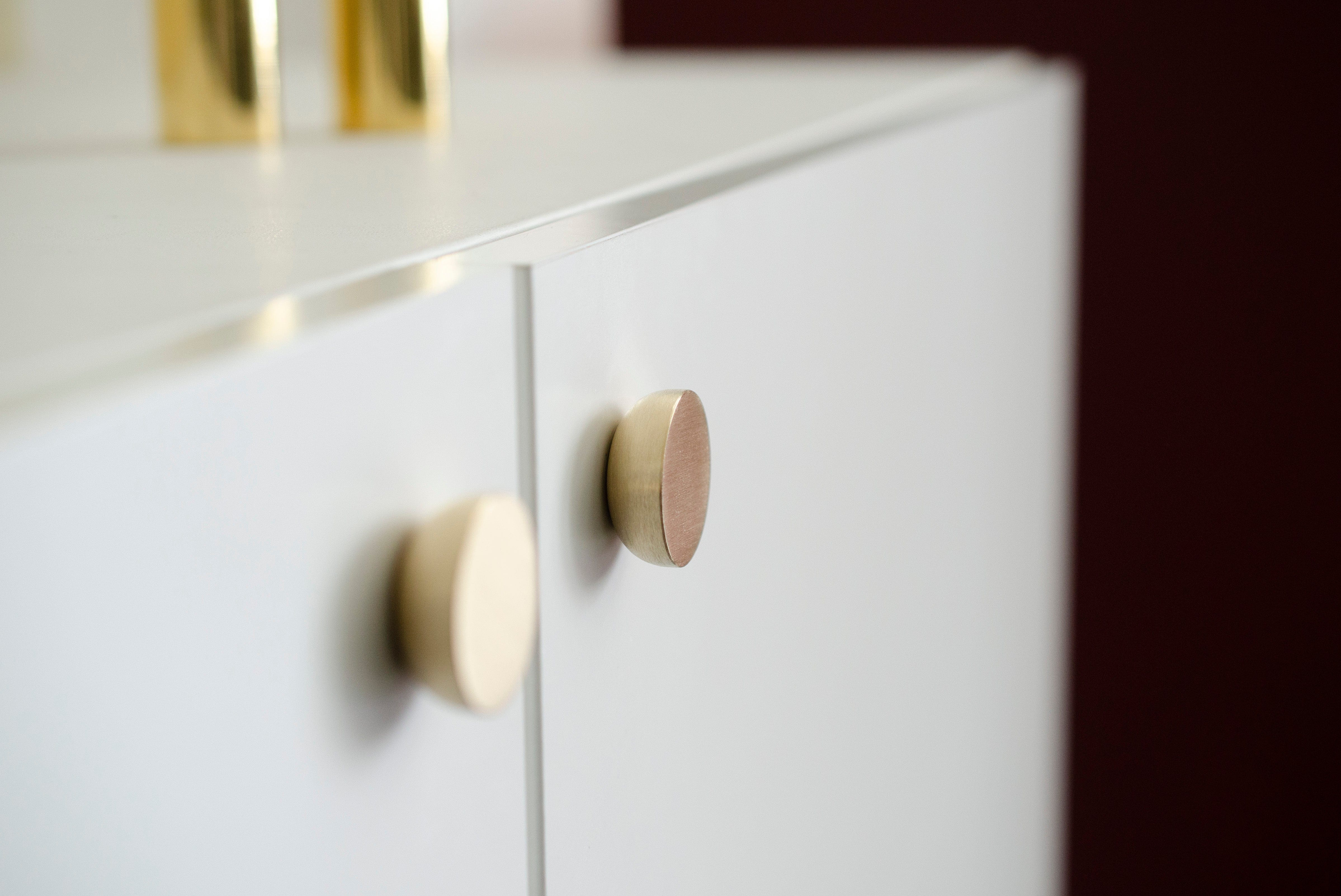 Kokeshi 3012 | Knop i Poleret Rustfrit Stål Ø 30 mm x D 12 mm BB Sweden BB-KN51R FINICC