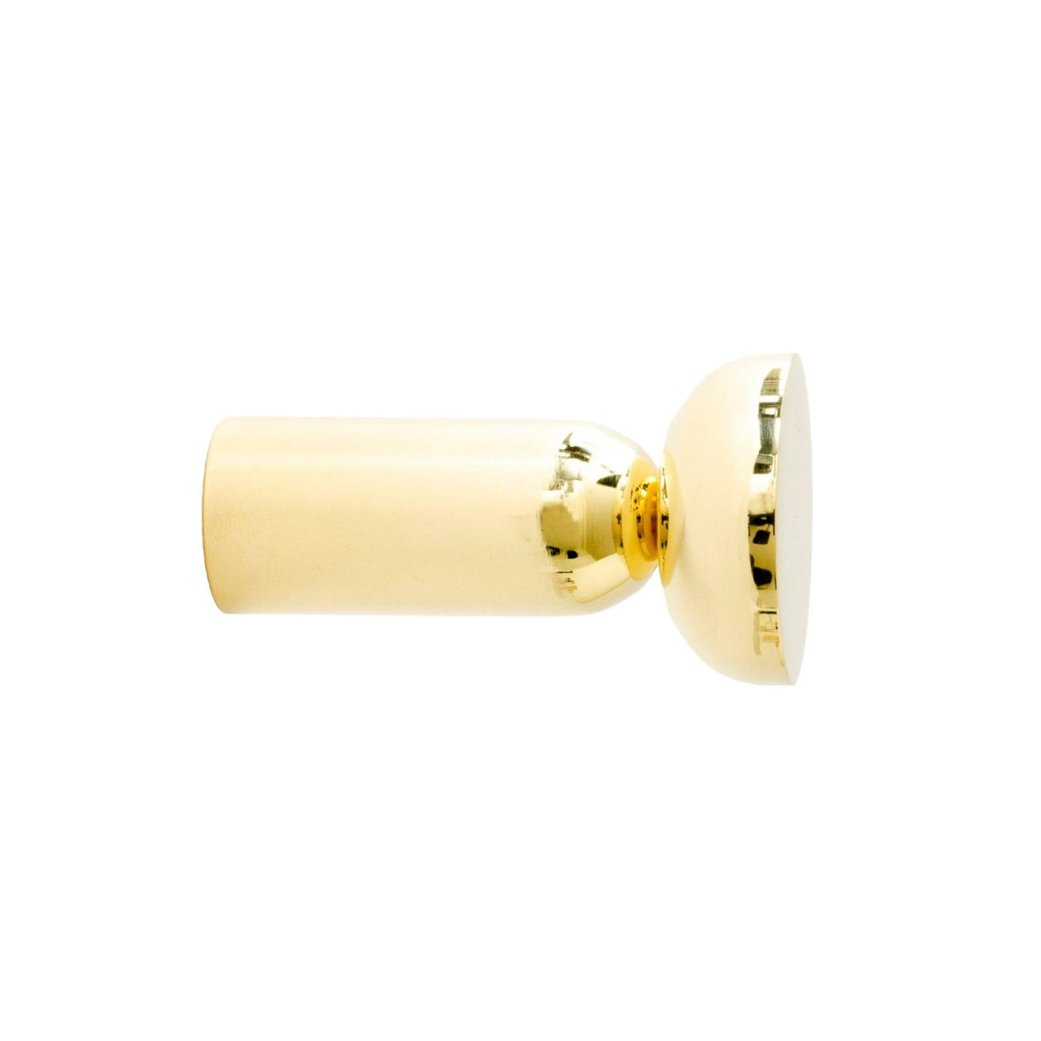 Kokeshi 3052 | Knage i Poleret Messing uden Lak Ø 30 mm x D 52 mm BB Sweden FINICC