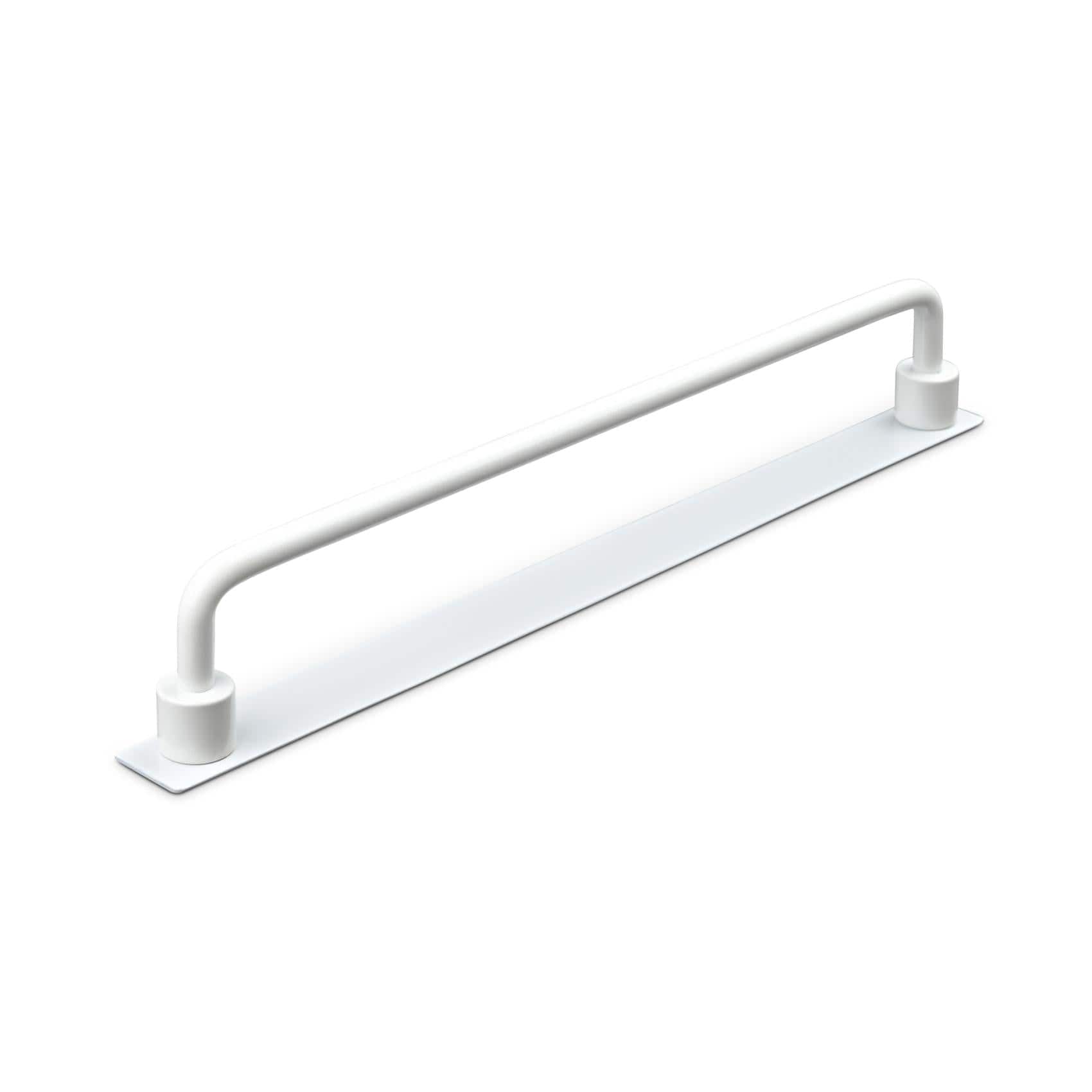 Limone | Greb i Mat Hvid med bagplade L 239 mm (C/C 224 mm) Theofils FINICC