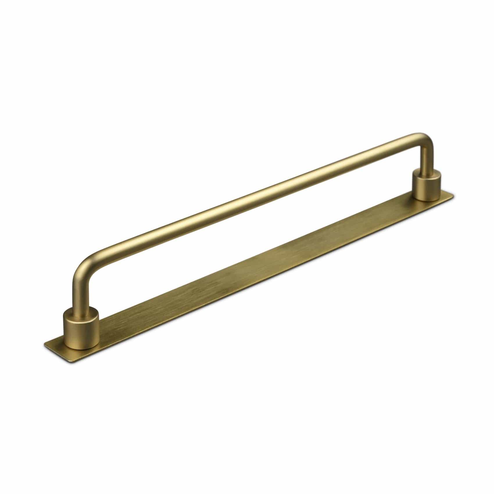 Limone | Greb i Mat Messing med bagplade L 239 mm (C/C 224 mm) Theofils FINICC