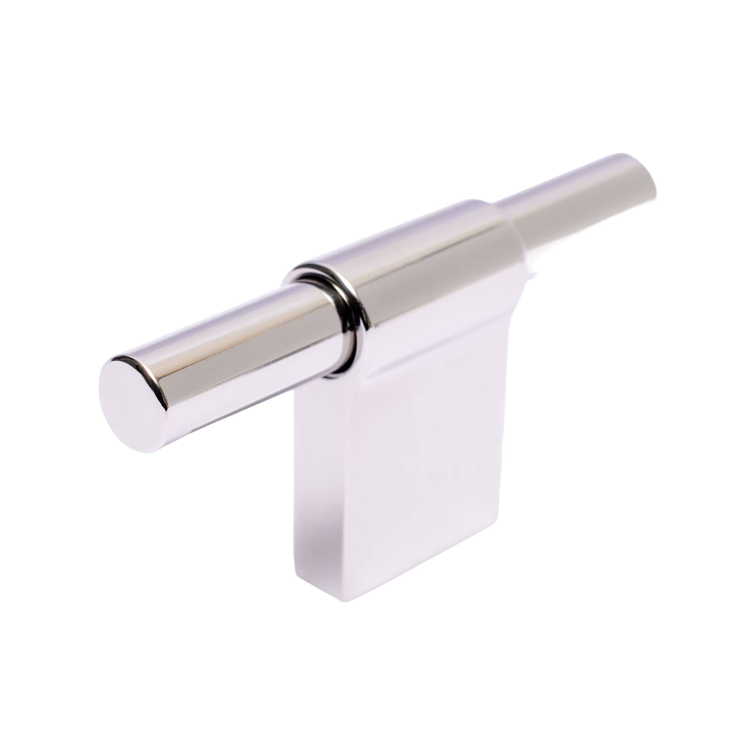 Line Slim T-Bar | Greb/Knop i Poleret Rustfrit Stål L 60 mm (C/C 12 mm) BB Sweden FINICC