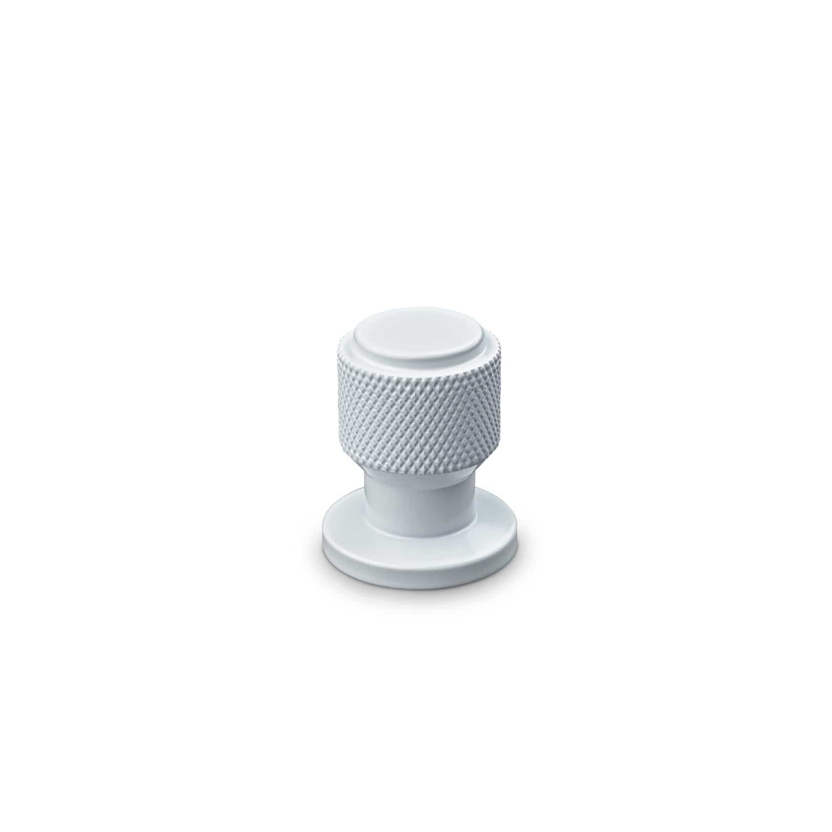 Lonato Cross | Knop i Mat Hvid Ø 20 mm x D 30 mm Theofils FINICC