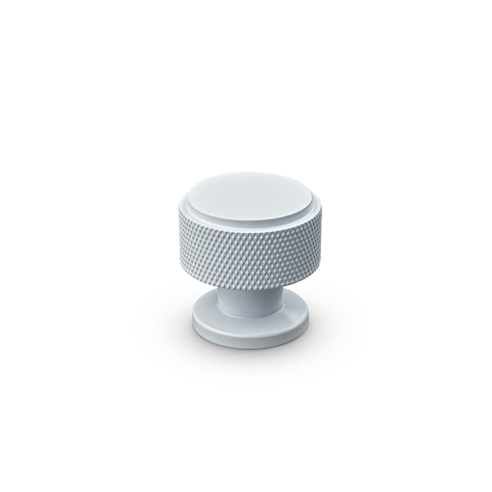 Lonato Cross | Knop i Mat Hvid Ø 30 mm x D 30 mm Theofils FINICC