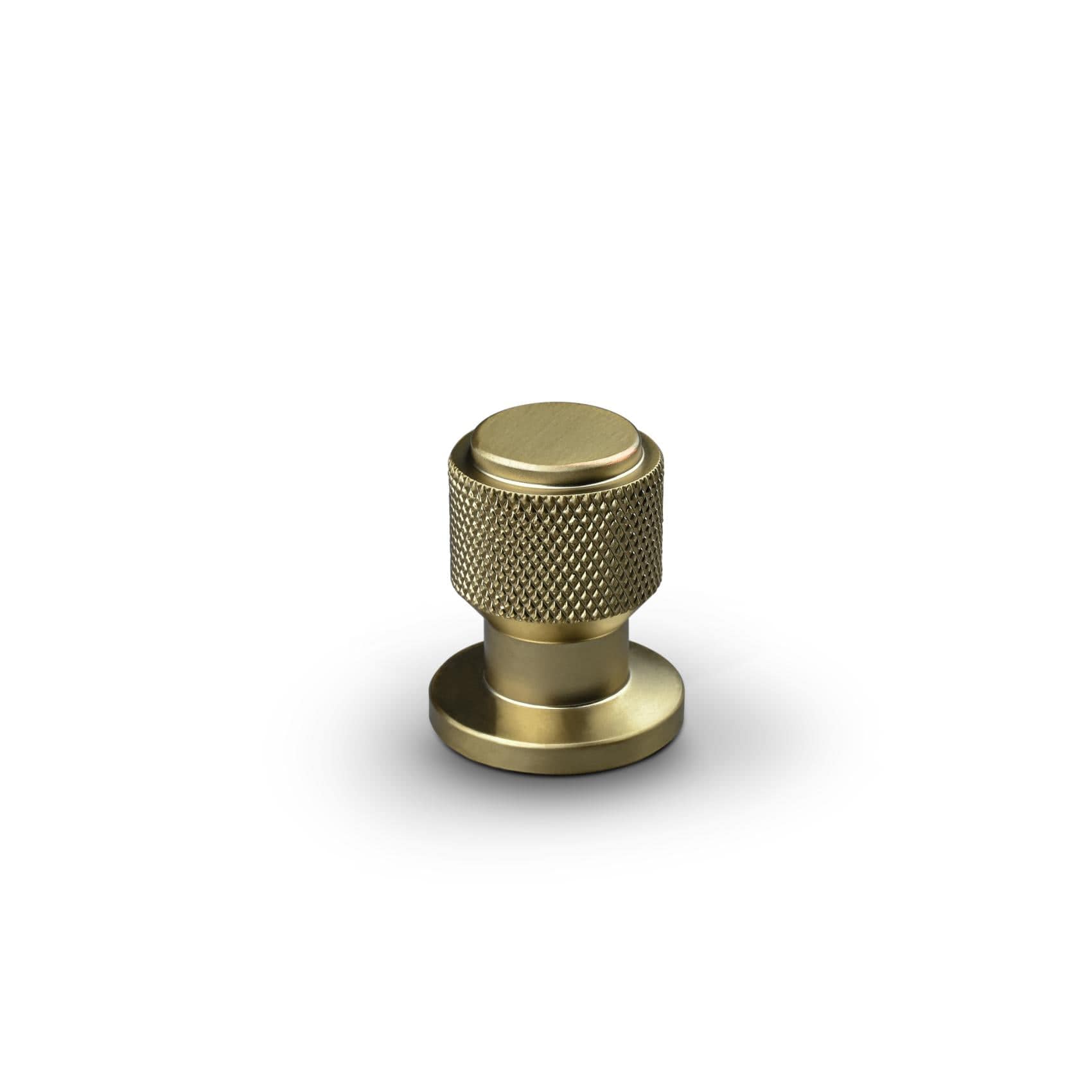 Lonato Cross | Knop i Mat Messing Ø 20 mm x D 30 mm Theofils FINICC