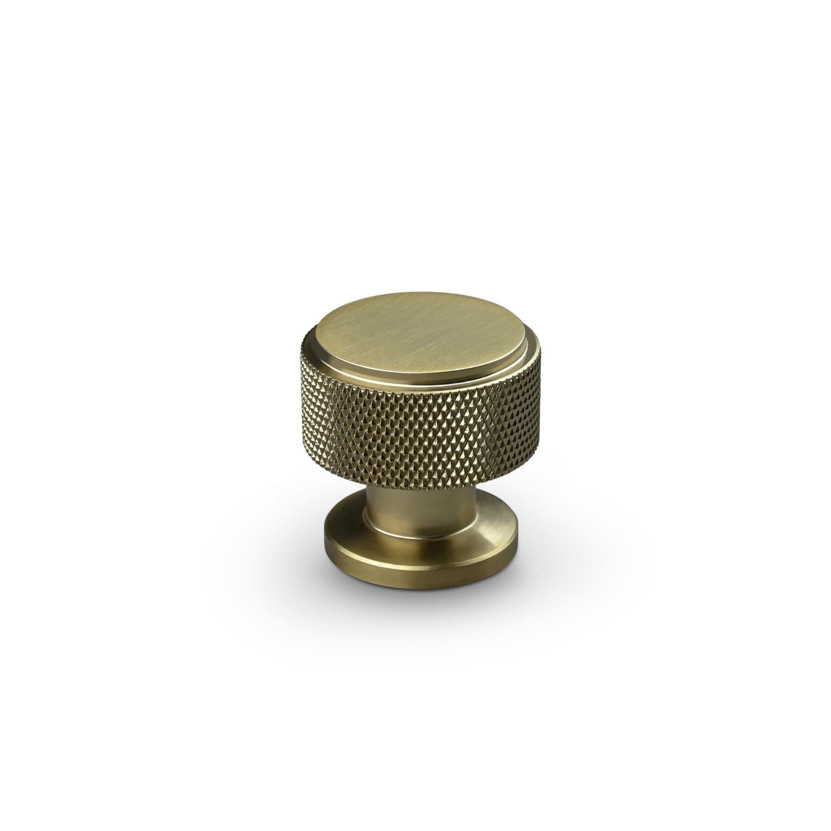 Lonato Cross | Knop i Mat Messing Ø 30 mm x D 30 mm Theofils FINICC
