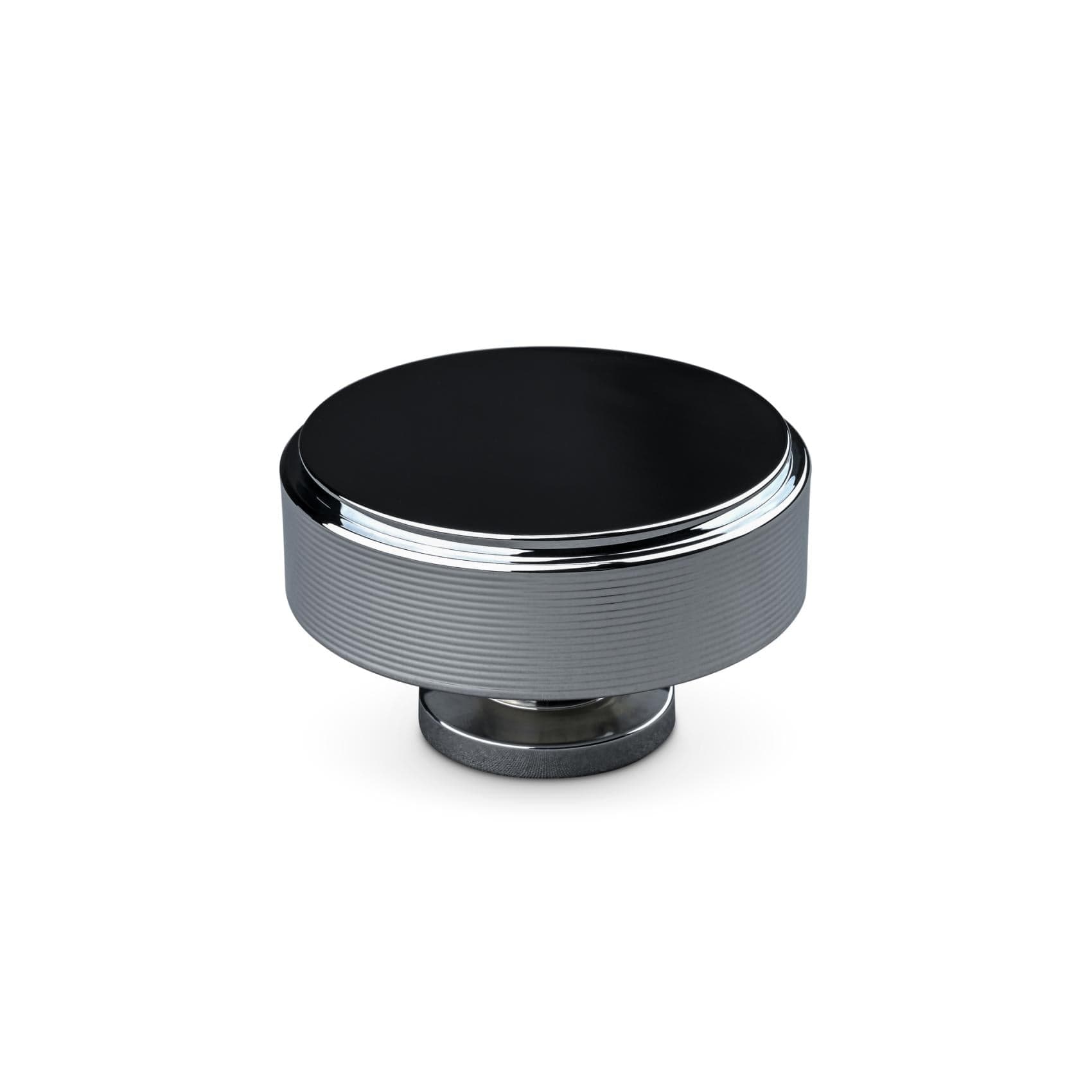 Lonato Stripe Big | Knop i Blank Krom Ø 50 mm x D 30 mm Theofils FINICC