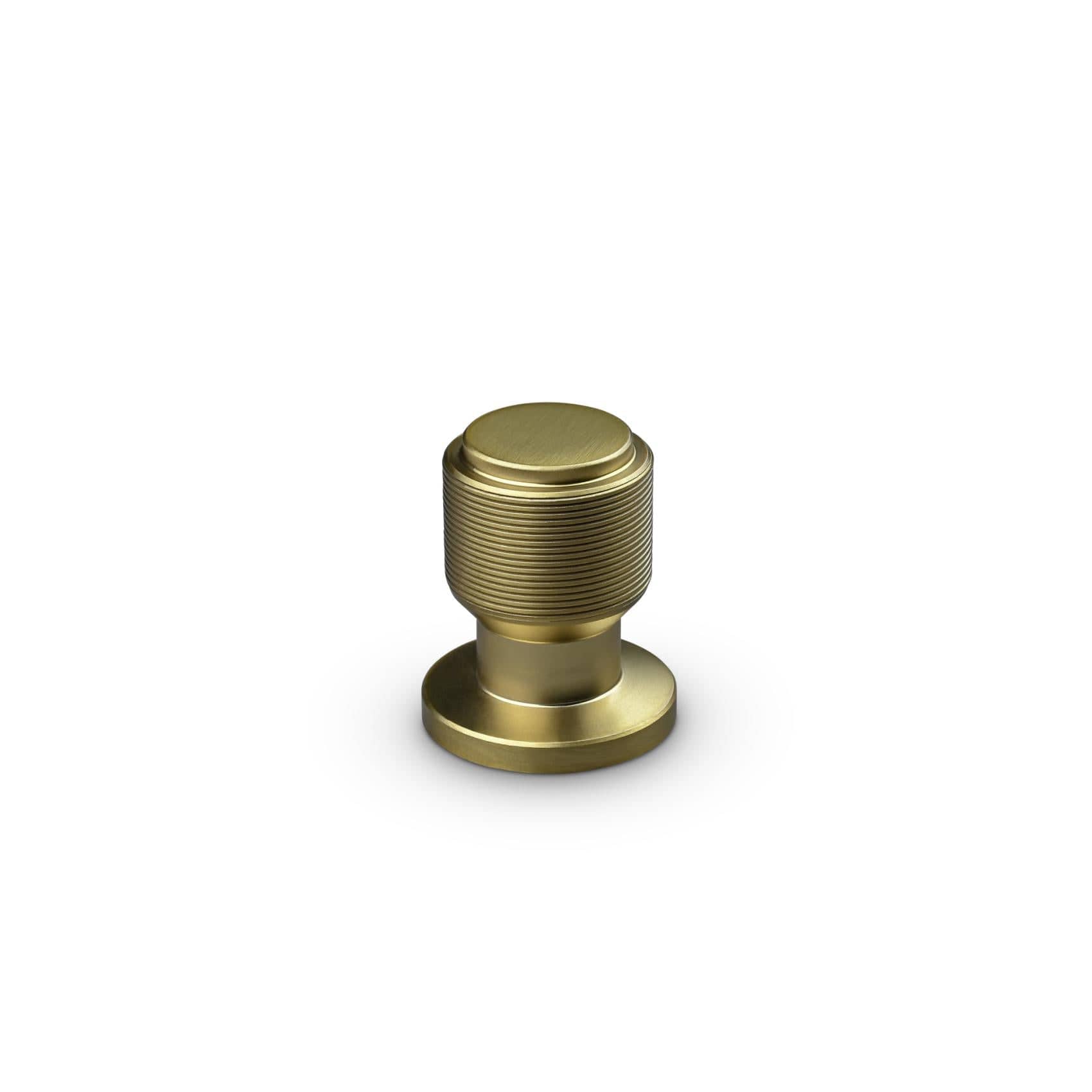 Lonato Stripe | Knop i Mat Messing Ø 20 mm x D 30 mm Theofils FINICC