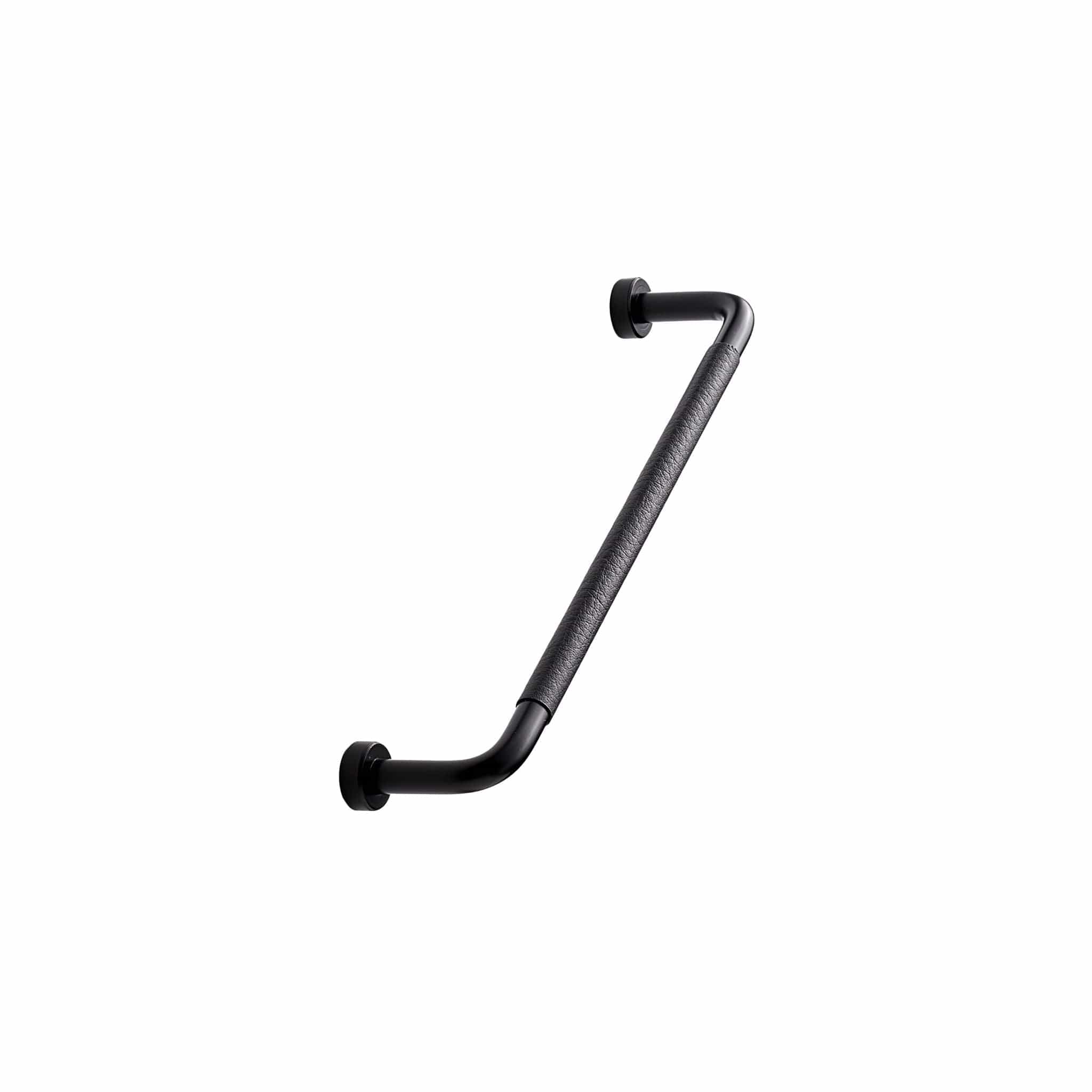 Lounge | Greb i Sort Læder / Sort L 174 mm (C/C: 160 mm) Furnipart FP-546260160-102/99 FINICC