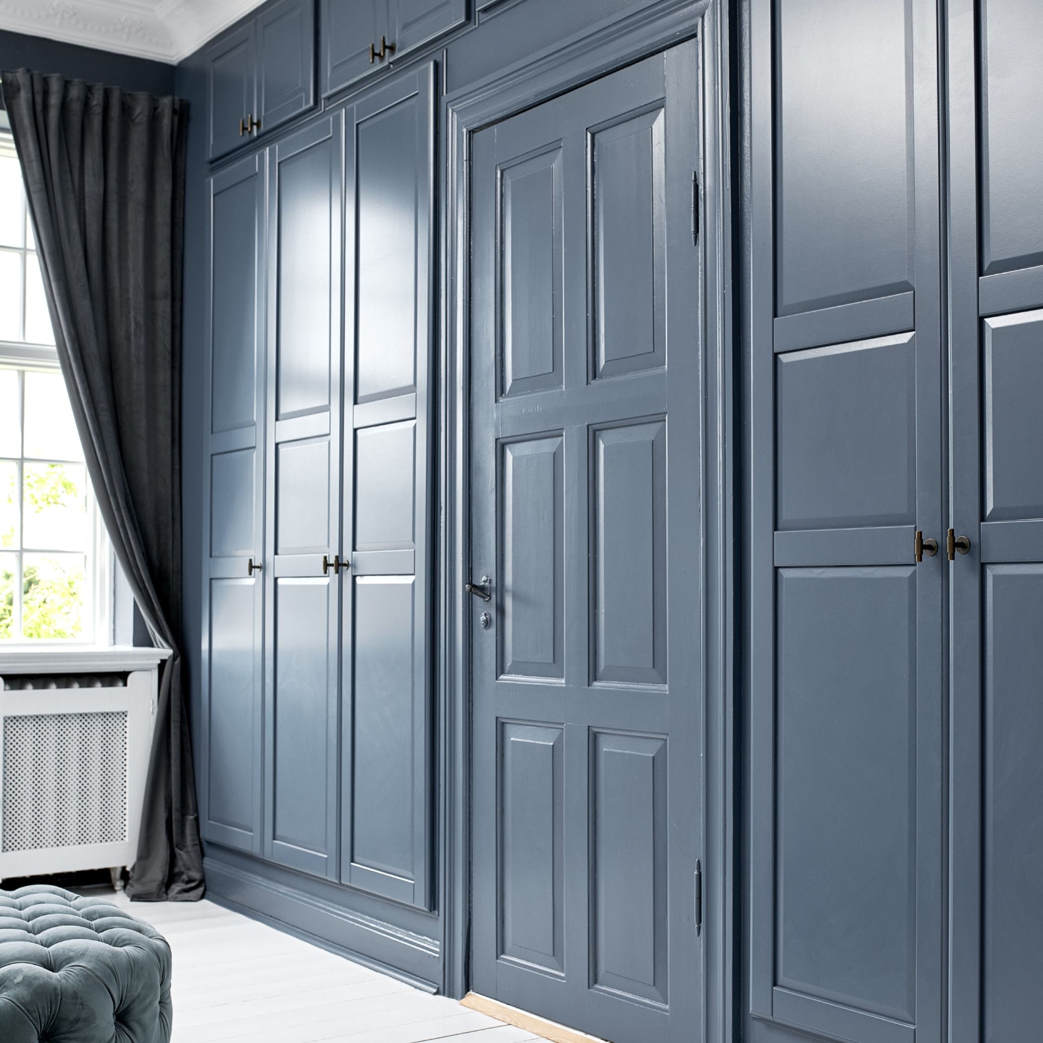 Manor T-Bar | Greb/Knop i Antik Messing med bagplade L 54 mm x D 39 mm Furnipart FP-549120054-39 FINICC