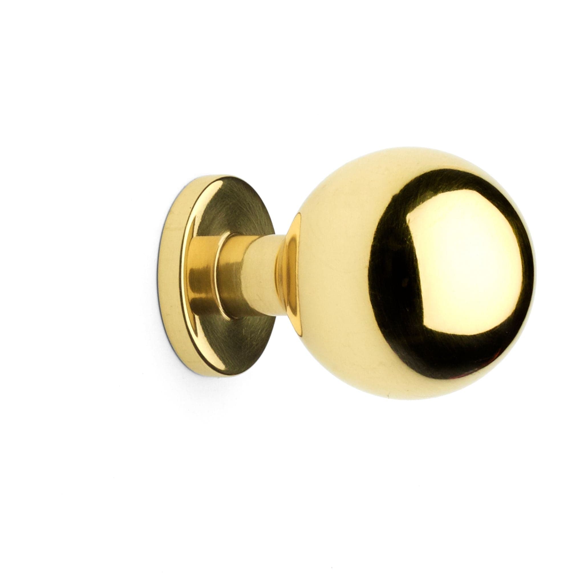 Milton | Knop i Blank Messing Ø 25 mm Habo FINICC