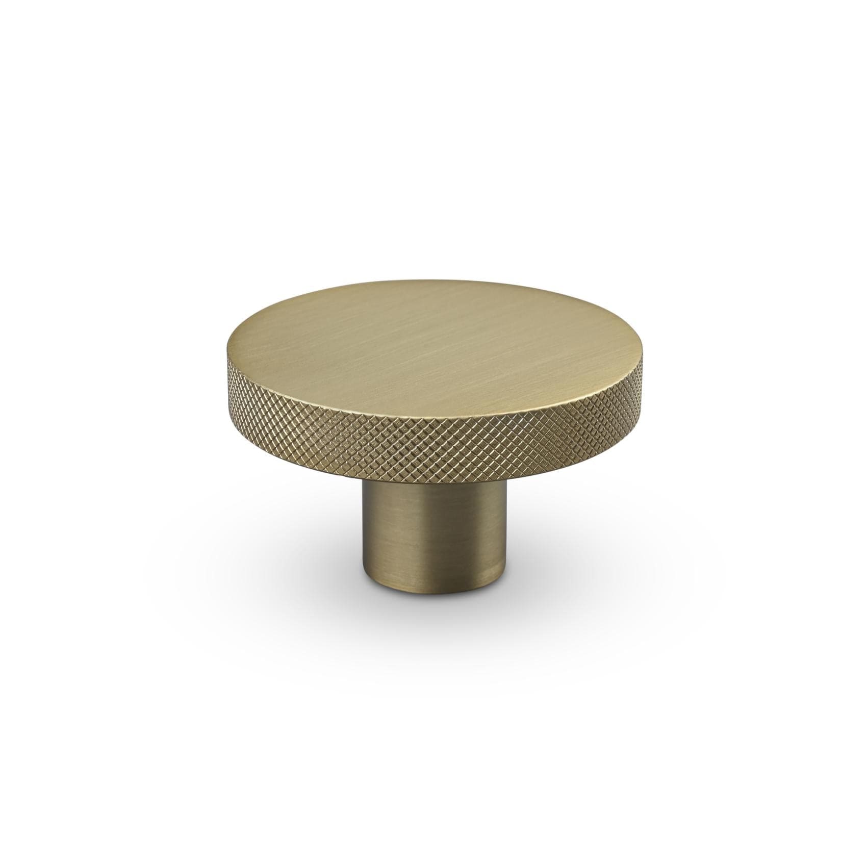 Monza Cross | Knop i Mat Messing Ø 42 mm x D 25 mm Theofils FINICC