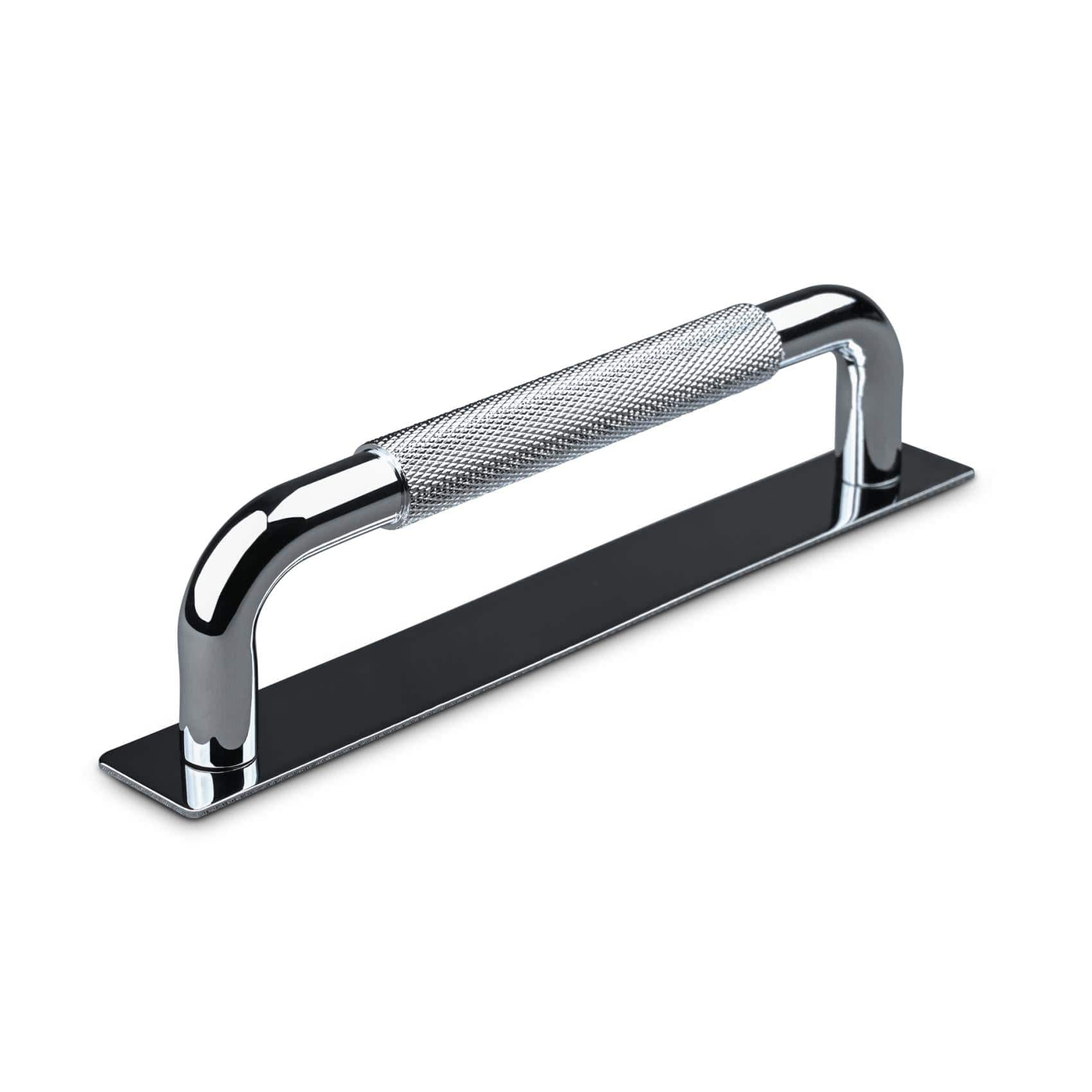 Perugia Cross | Greb i Blank Krom med bagplade L 138 mm (C/C 128 mm) Theofils FINICC